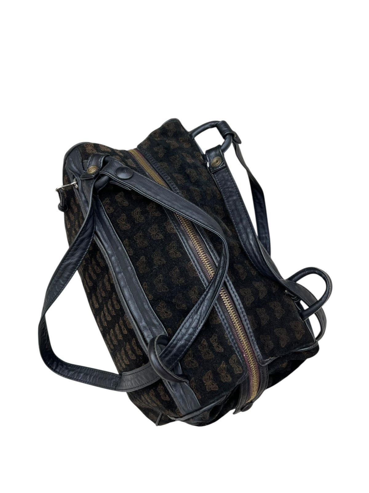 Bottega Veneta Vintage 70s 80s Bottega Venetta Hybrid Leather Bag Size ONE SIZE - 13 Thumbnail