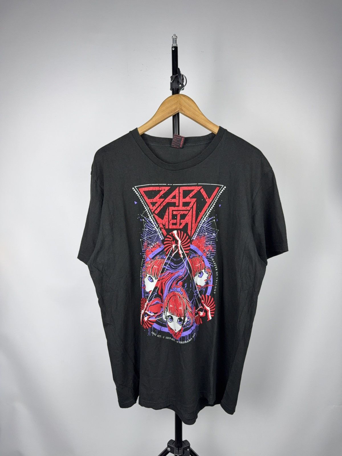 Band Tees Babymetal World Tour 2015 Japan Yokohama T Shirt Size US XL / EU 56 / 4 - 1 Thumbnail