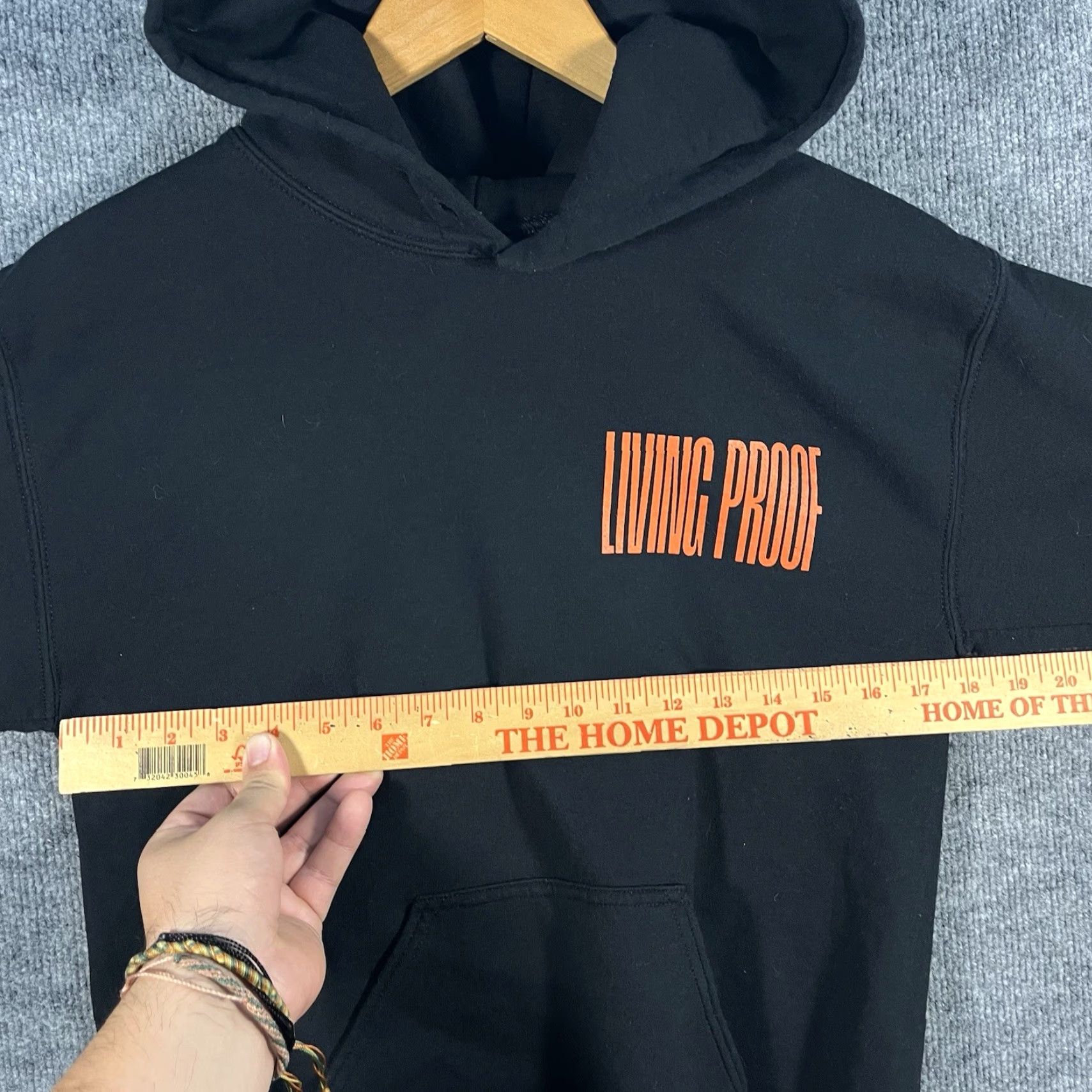 Vintage State Champs Hoodie Living Proof Merch Pop Punk Band – Unisex Adults Small Black Pullover Hooded Size US S / EU 44-46 / 1 - 4 Thumbnail