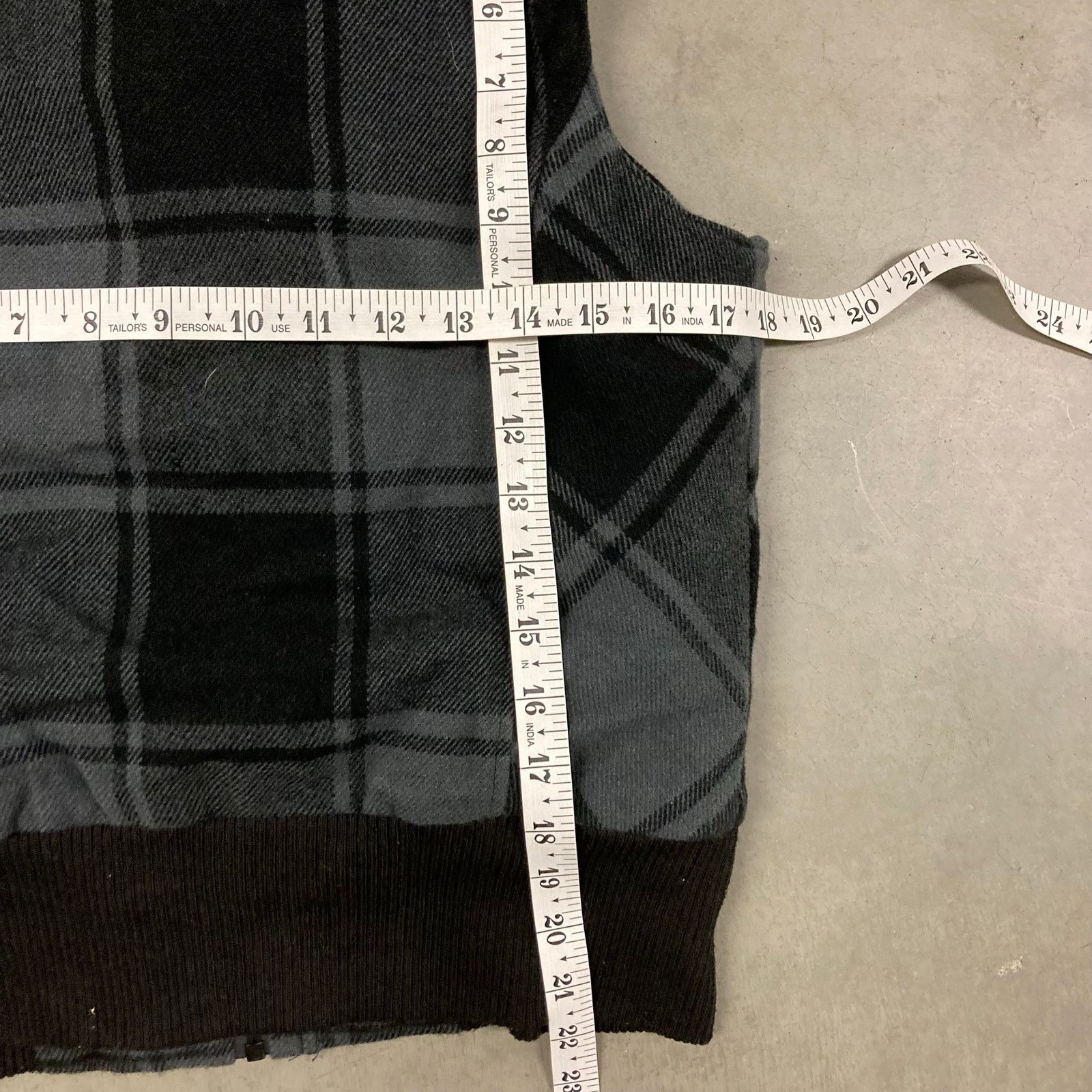 Ocean Pacific Y2K fur hood OP flannel vest jacket Size M / US 6-8 / IT 42-44 - 5 Thumbnail