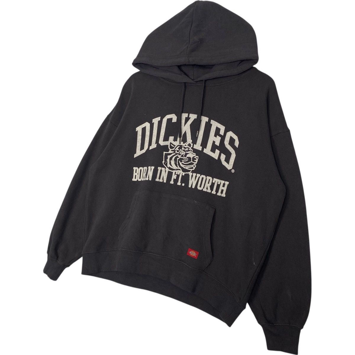 Vintage Vintage Dickies Printed Hoodie Black Pullover Jumper Size L Size US L / EU 52-54 / 3 - 2 Thumbnail