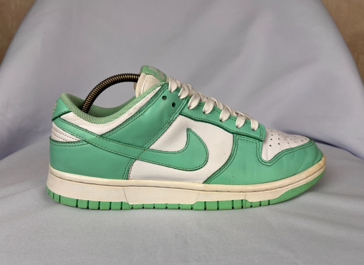 Nike Nike Dunk Low Green Glow White Low Sneakers US 8 UK 5.5 Size US 8 / IT 38 - 1 Thumbnail
