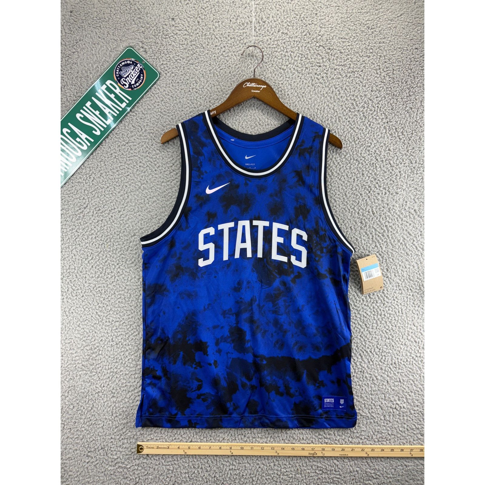 Nike Nike USA States Tank Top Jersey Mens Medium Blue White NEW M Size US M / EU 48-50 / 2 - 1 Thumbnail