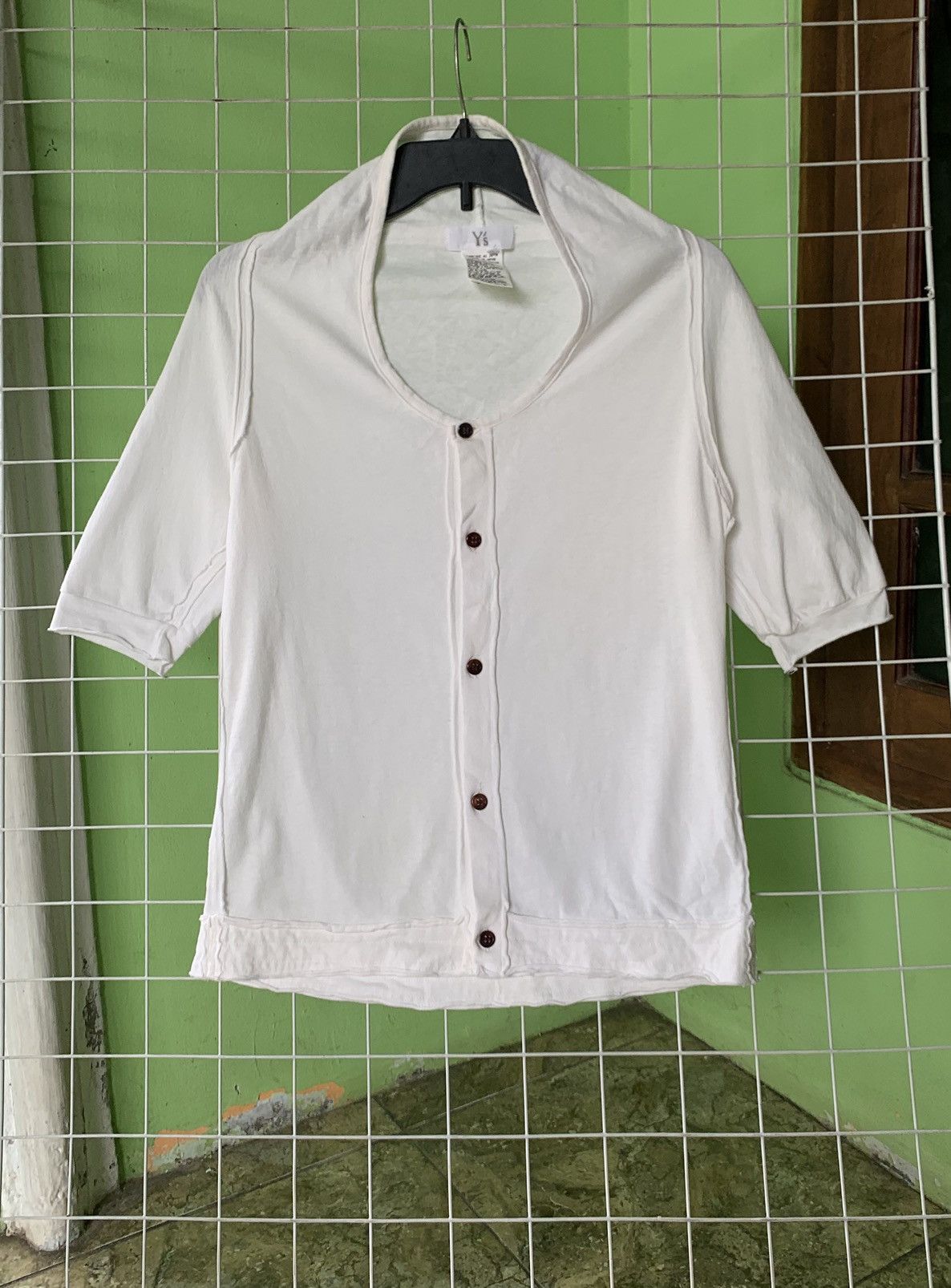 Yohji Yamamoto Yohji Yamamoto Y’s Short Sleeve Top Size US M / EU 48-50 / 2 - 1 Thumbnail