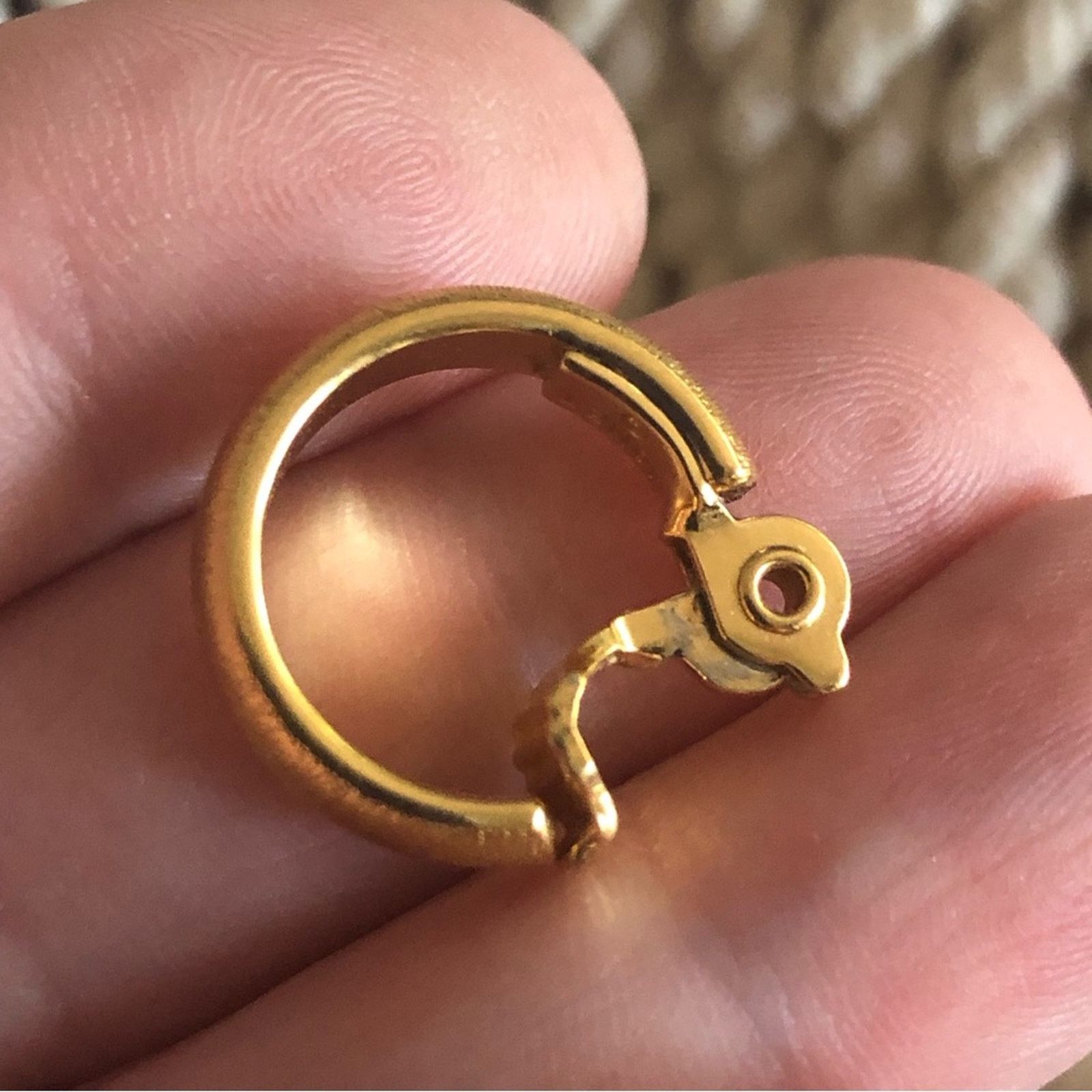 Monet Vintage Monet brushed matte gold clip on earrings Size ONE SIZE - 8 Thumbnail