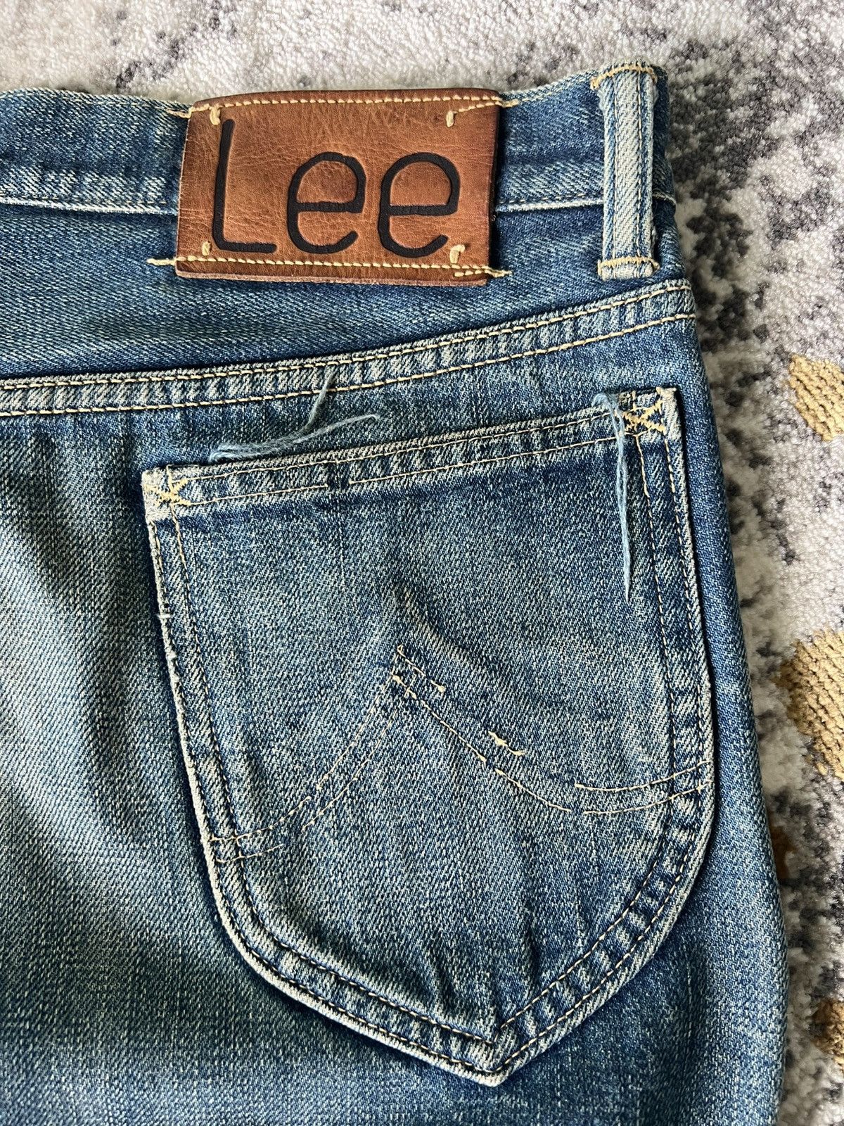 Lee × Vintage Lee 2101 reproduction model World War II model denim Size 35" - 19 Thumbnail