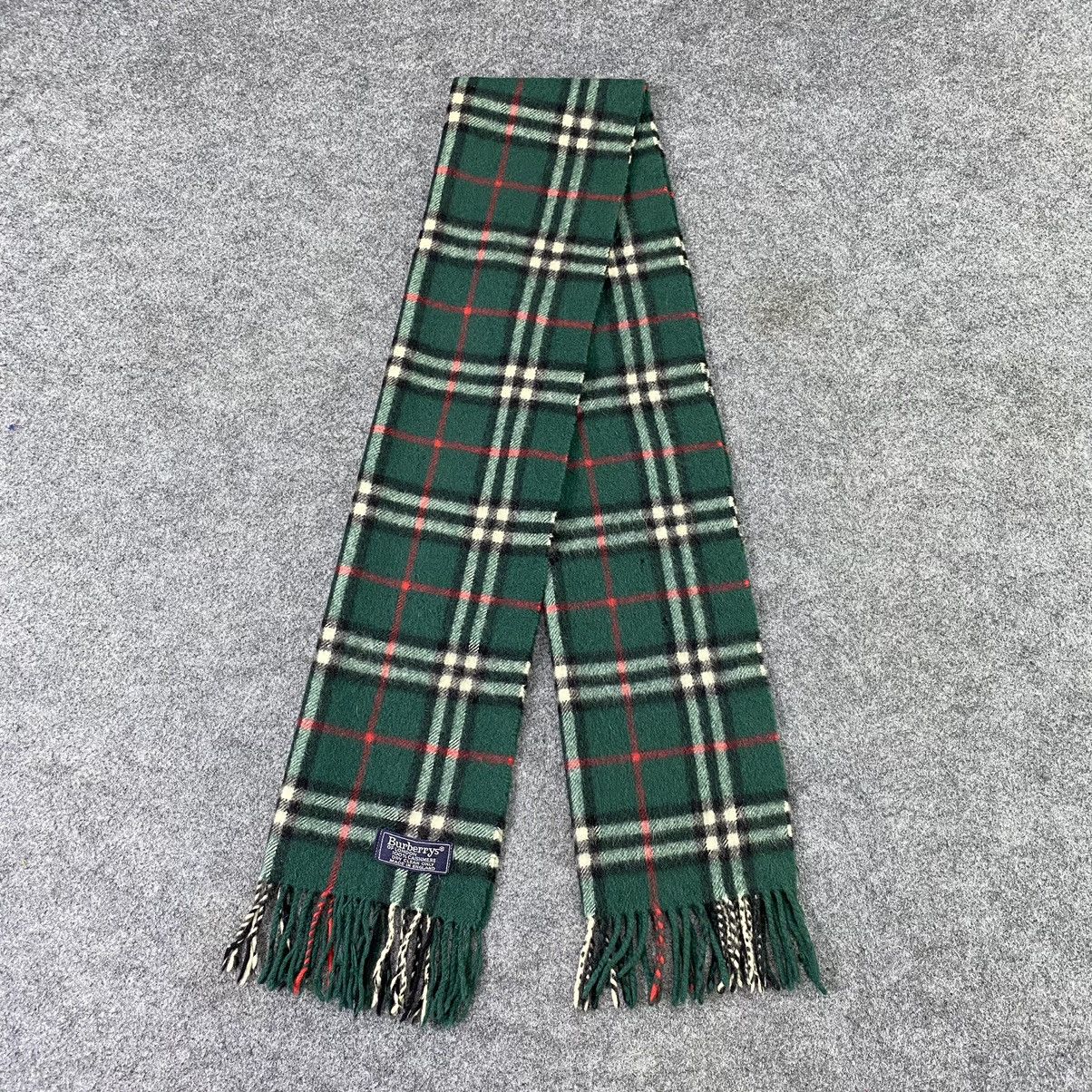 Burberry × Vintage Burberry Scarf / Muffler / Neckwear-T1447 Size ONE SIZE - 2 Thumbnail