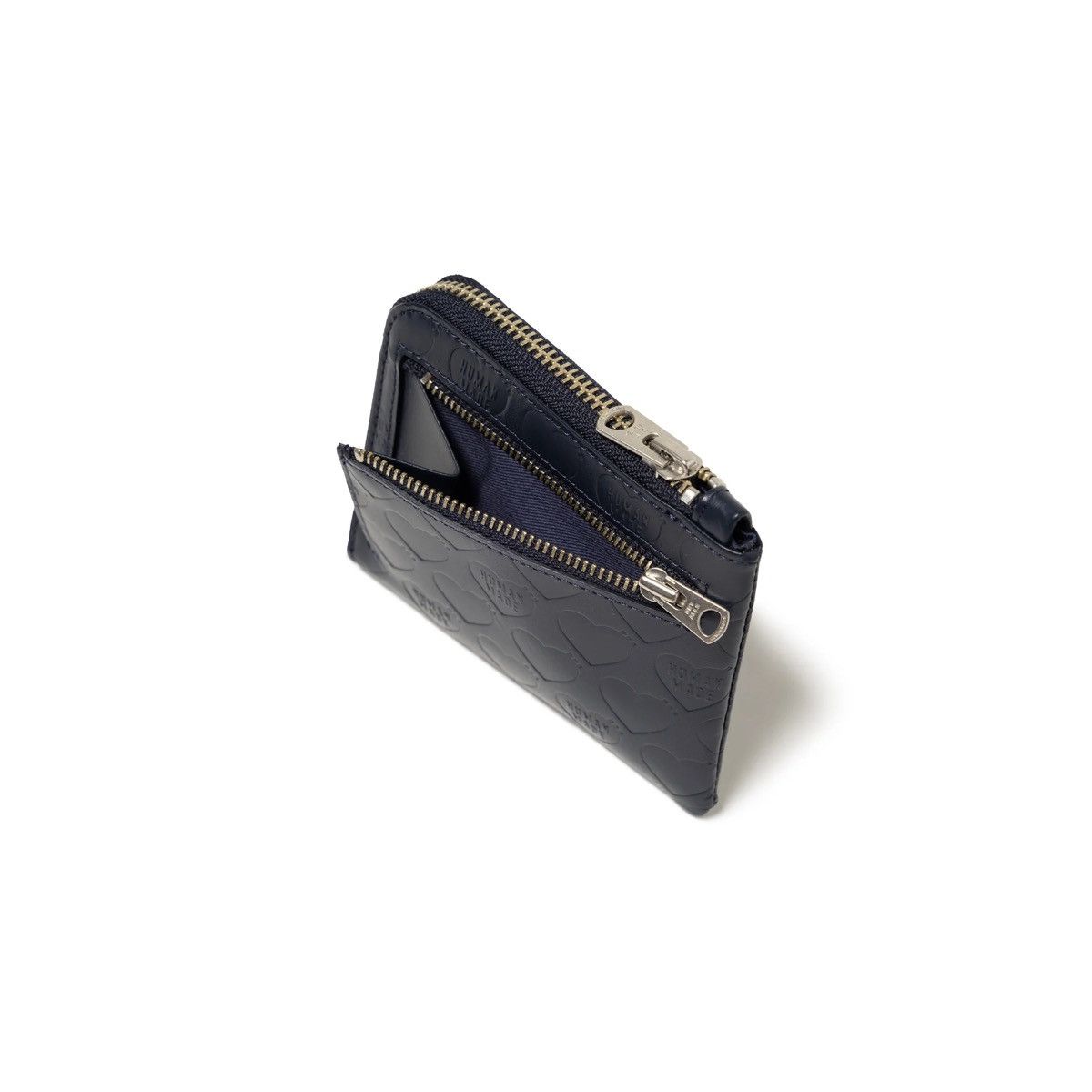 Human Made Leather Zip Wallet