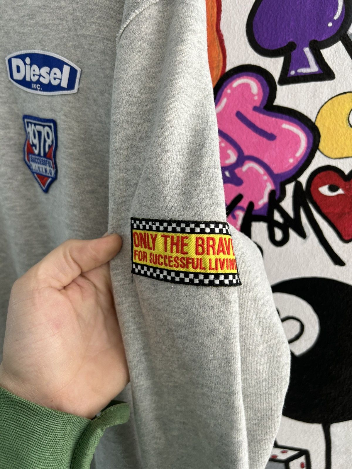 Diesel × Vintage Vintage racing diesel hoodie Size US M / EU 48-50 / 2 - 3 Thumbnail