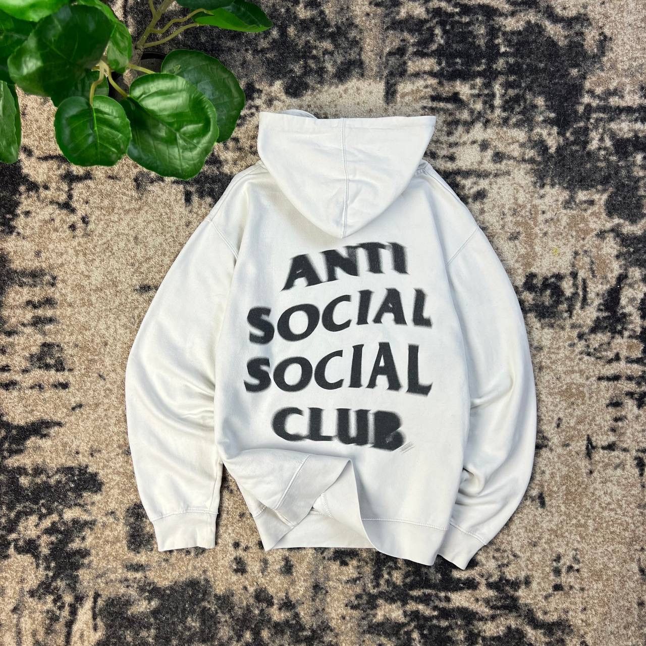 Anti Social Social Club Anti Social Social Club Blur Big Logo Hoodie Hype Y2K Size US S / EU 44-46 / 1 - 1 Thumbnail