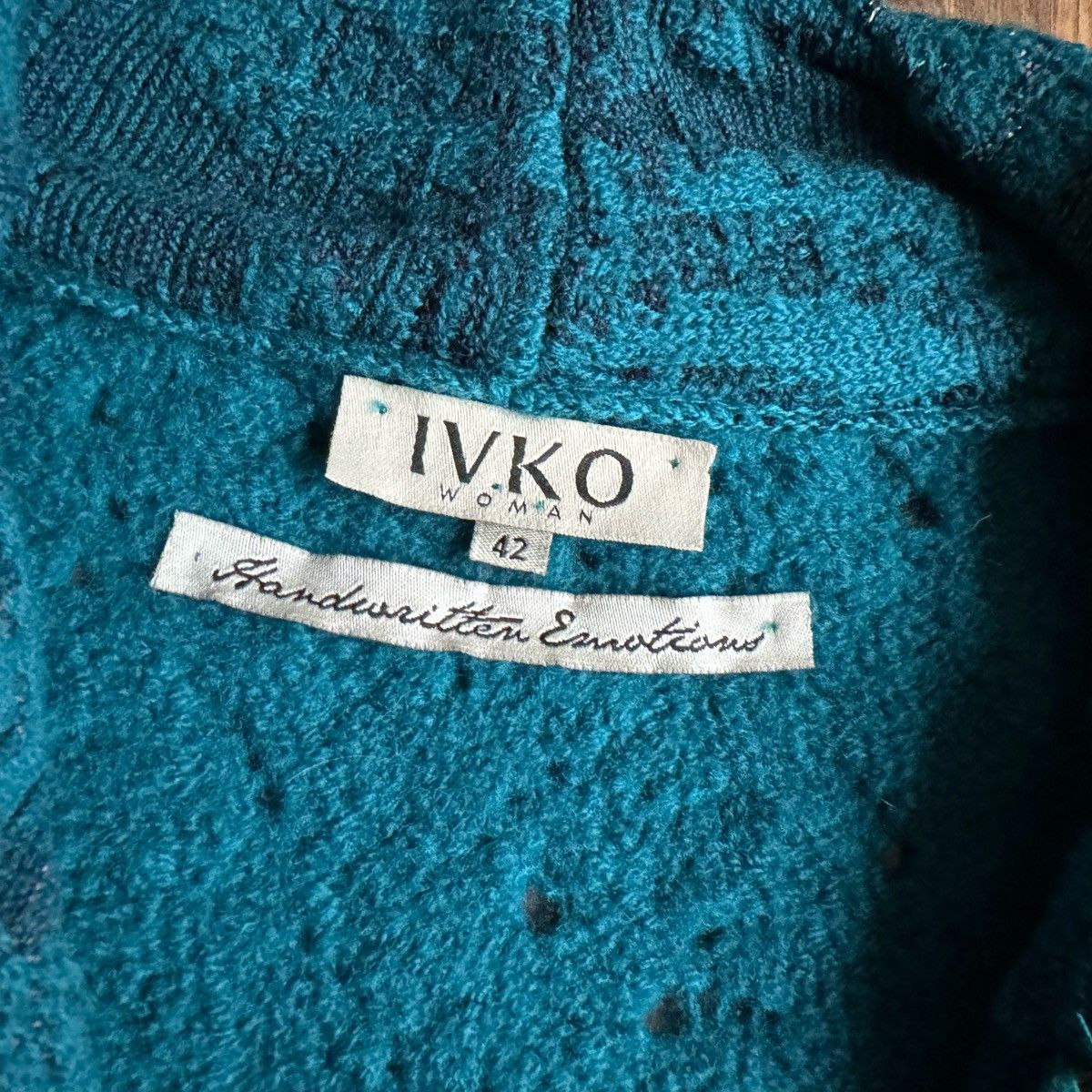 Designer IVKO Felted Wool Jacket Cardigan Women’s Size:42 Size M / US 6-8 / IT 42-44 - 6 Thumbnail