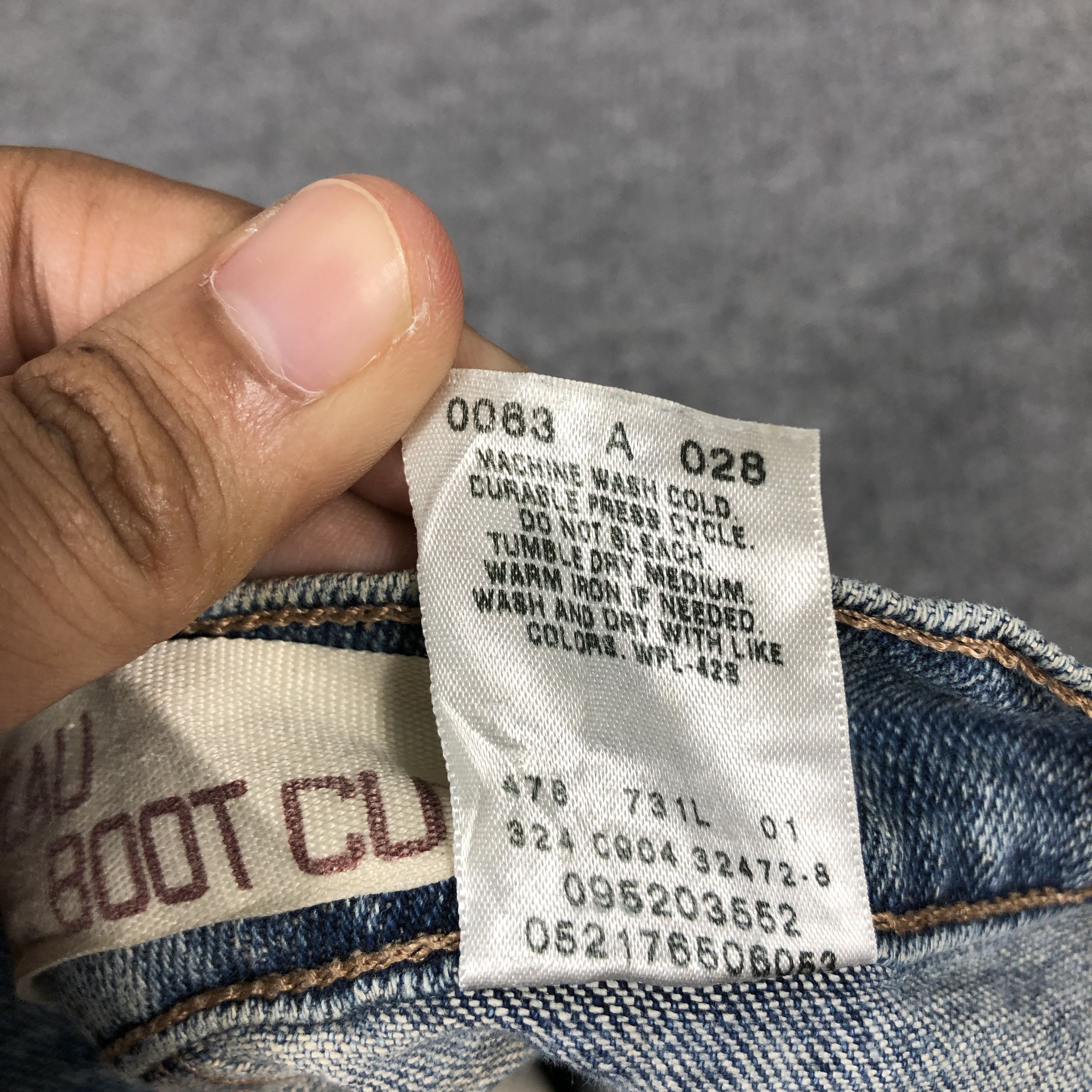 Levi's × Vintage Womens Vintage Levis 515 Jeans Boot Cut Flare L1097W Size 35" - 11 Thumbnail