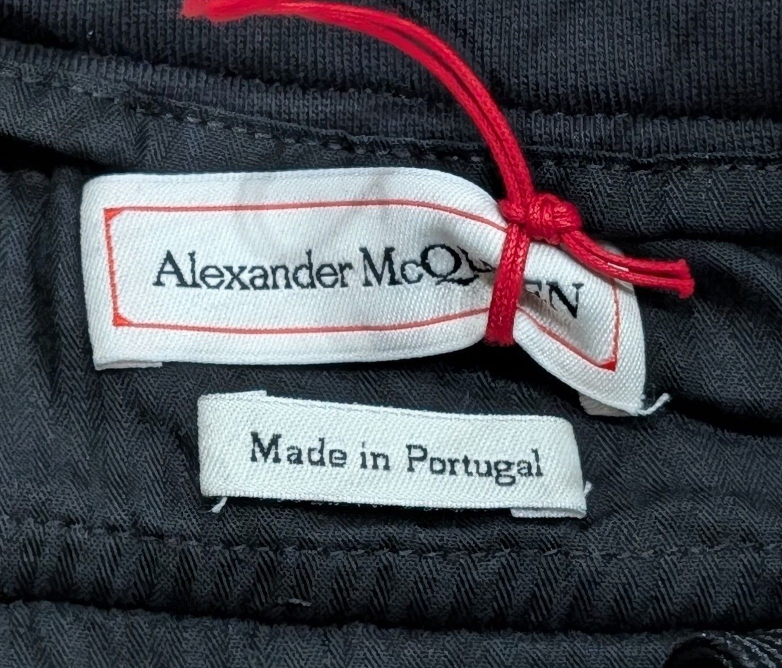 Alexander McQueen Alexander McQueen Selvedge Logo Tape Sweat Shorts Black L Size US 34 / EU 50 - 5 Thumbnail