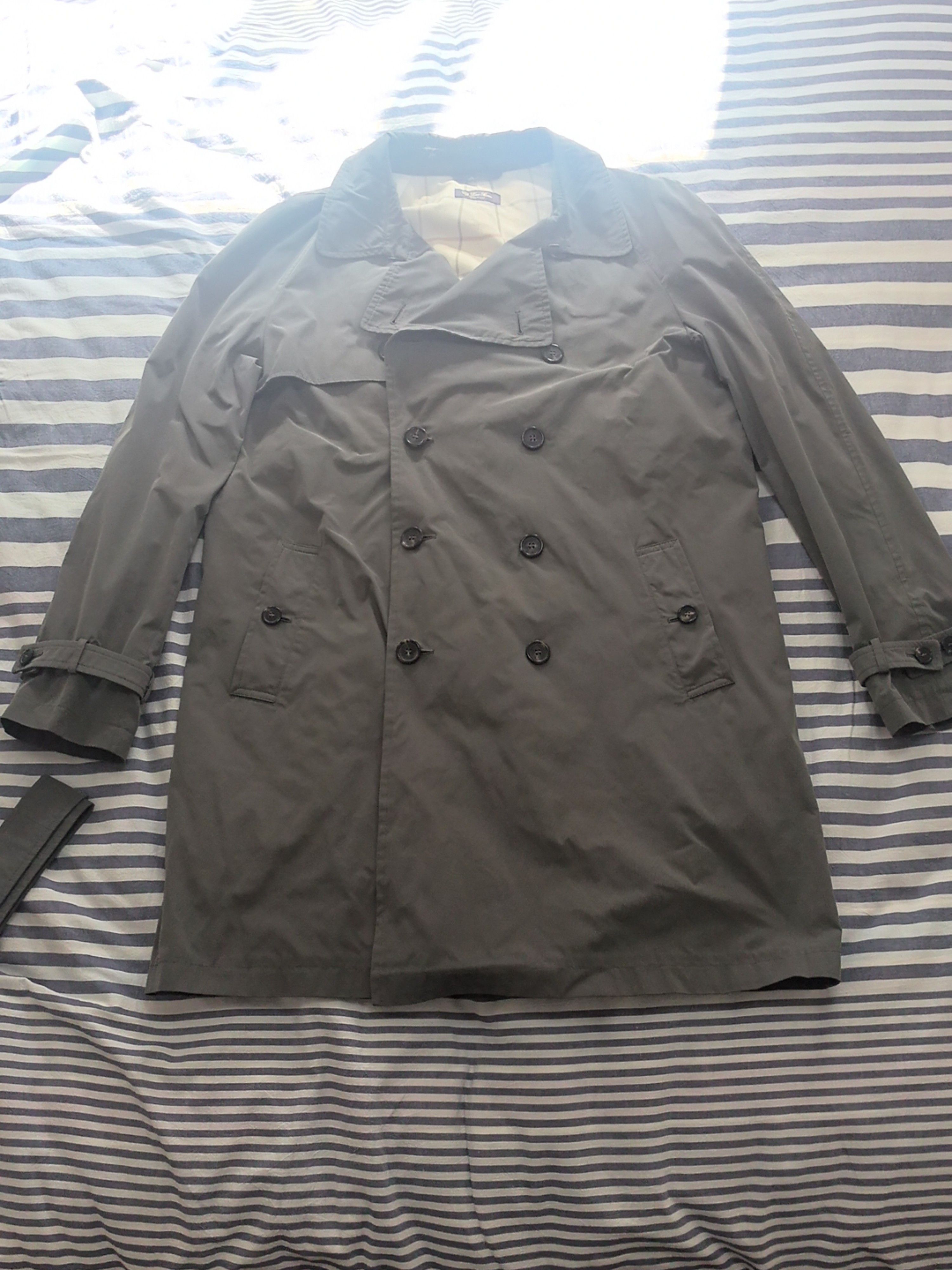 Loro Piana Loro Piana Double Breasted Trench Coat Size L Size L / US 10 / IT 46 - 1 Thumbnail