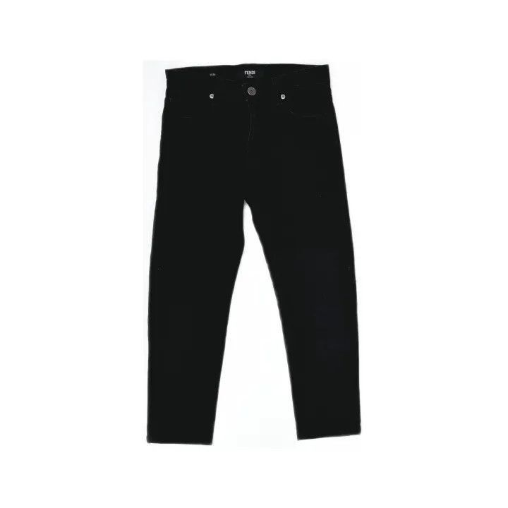 Fendi Simple Versatile Black Jeans -2507