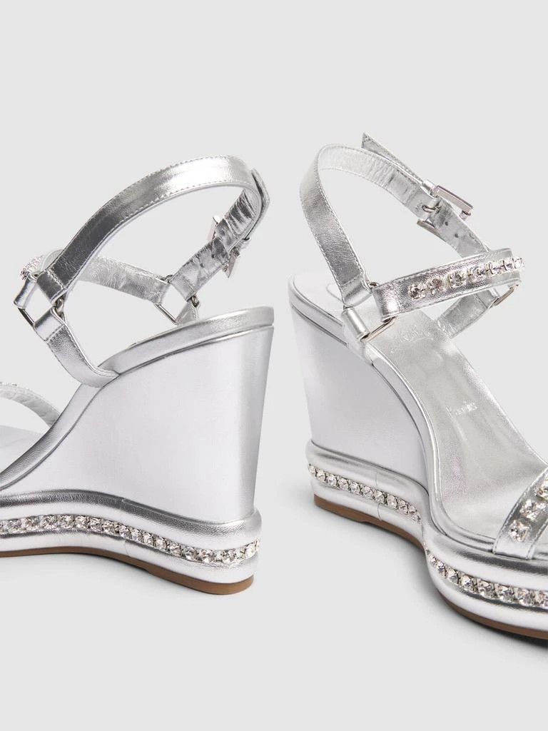 Christian Louboutin o1w1db10325 Sandals in Silver Size US 12 / IT 42 - 3 Thumbnail
