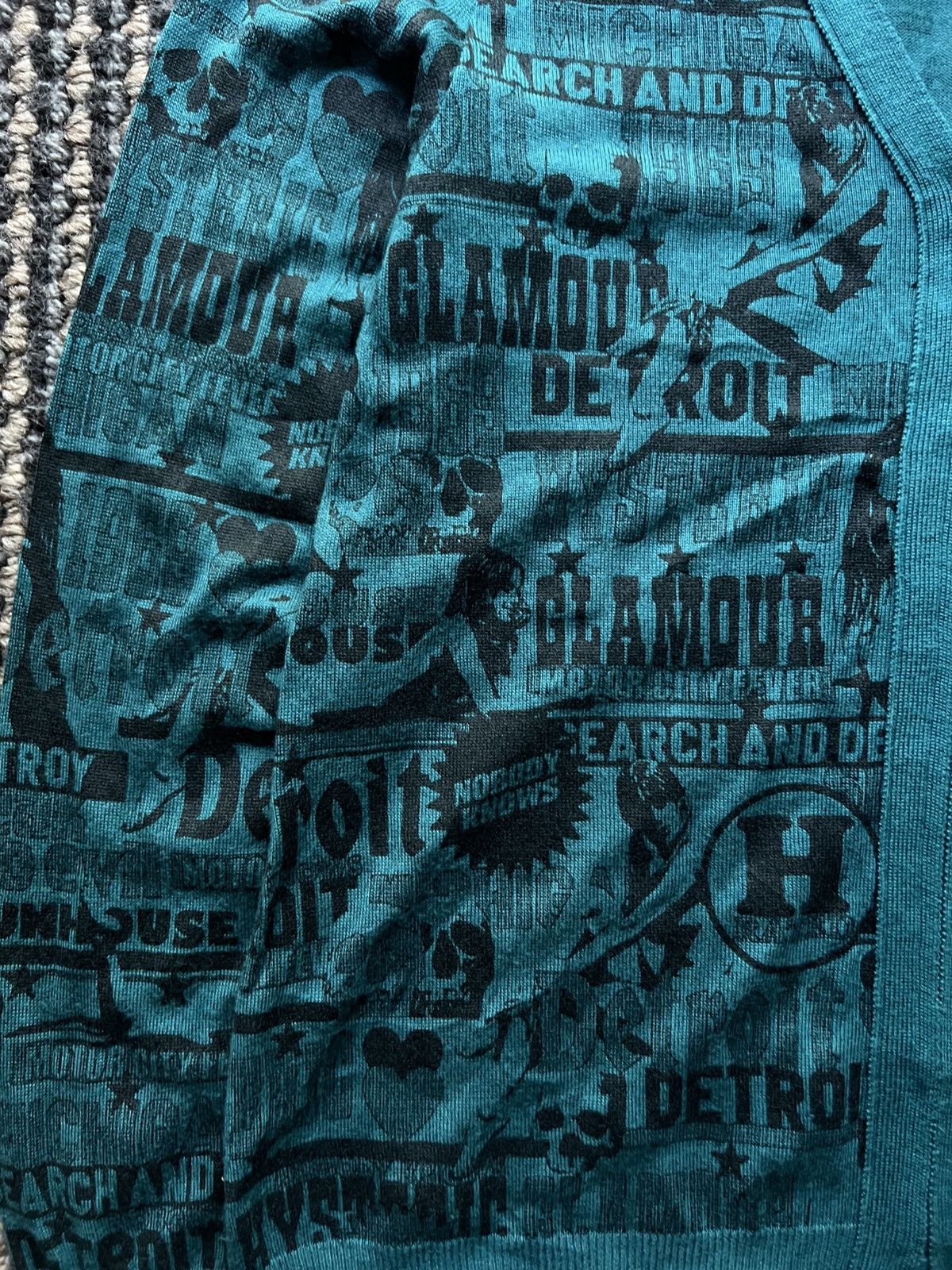 Hysteric Glamour Hysteric Glamour Detroit Pin Up Rare Cardigan Sweater Y2K Size US S / EU 44-46 / 1 - 4 Thumbnail