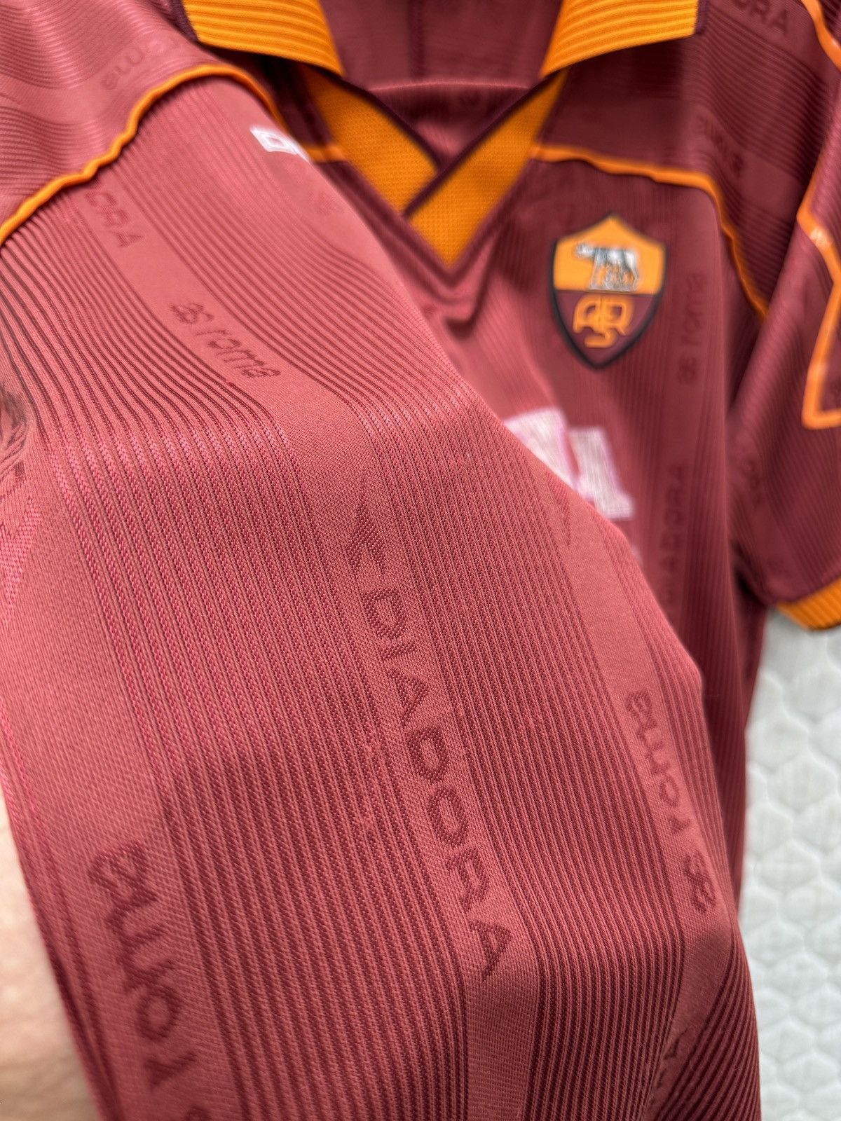 Diadora 🔥🔥🔥ARCHIVE VINTAGE AS ROMA DIADORA NAKATA JERSEY Size US L / EU 52-54 / 3 - 15 Thumbnail