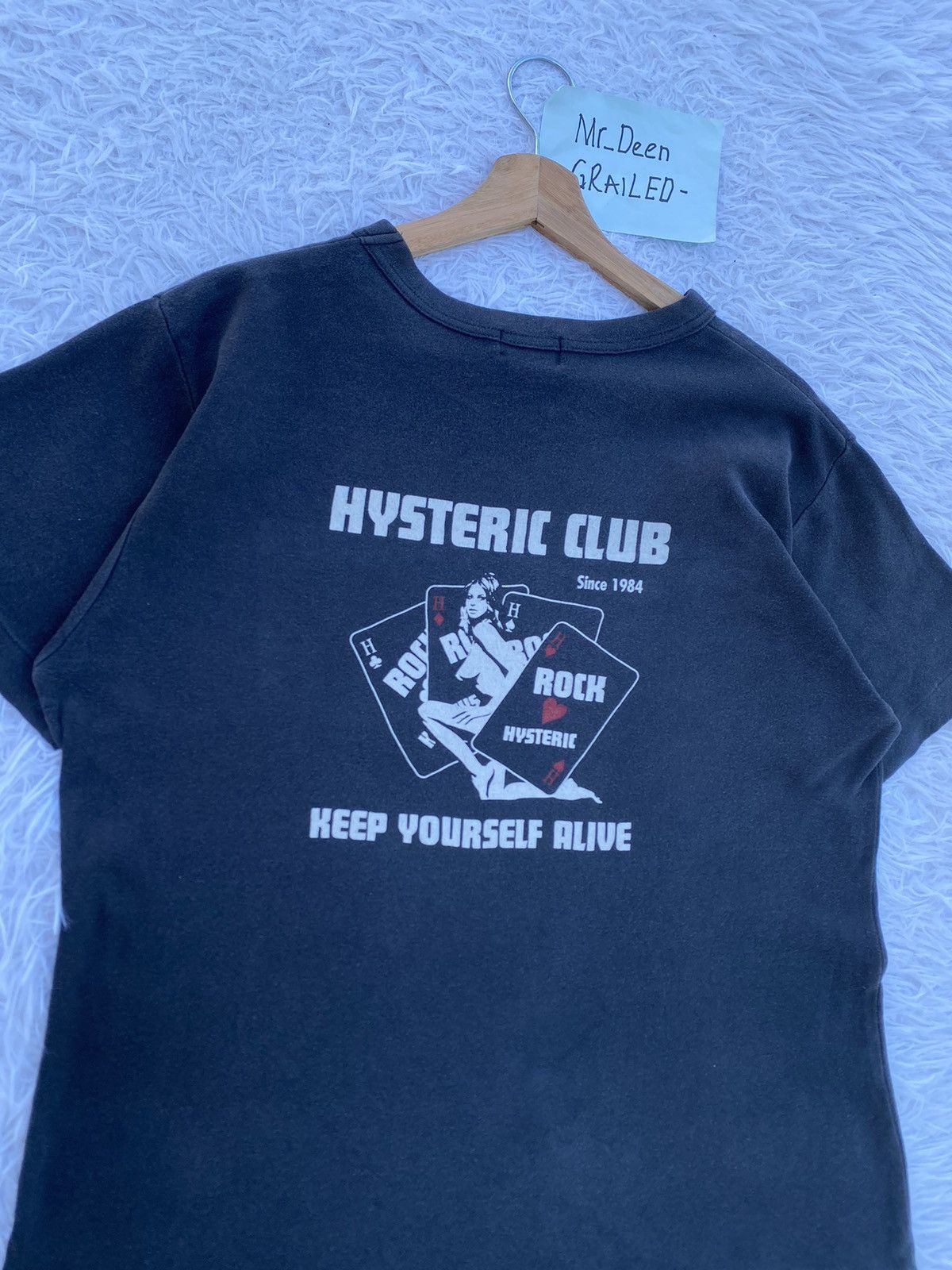 Hysteric Glamour Rare Hysteric Glamour Hysteric Club Tshirt Size US M / EU 48-50 / 2 - 6 Thumbnail