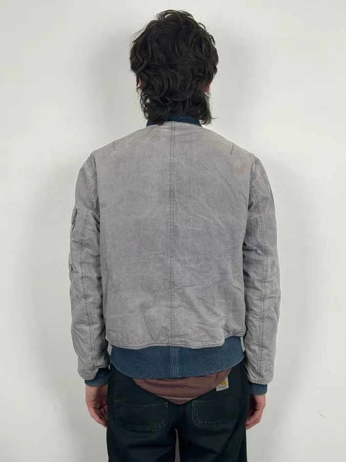 Our Legacy AW2015 Our Legacy Grey Tie Dye Bomber Jacket Size US S / EU 44-46 / 1 - 3 Thumbnail