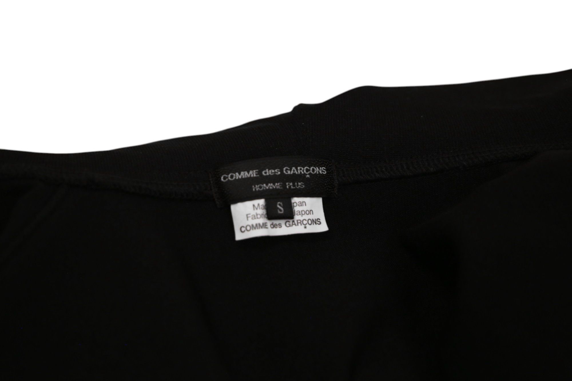 Comme des Garcons Homme Plus F/W 2022 Black Hoodie with Tulle Size US S / EU 44-46 / 1 - 9 Thumbnail