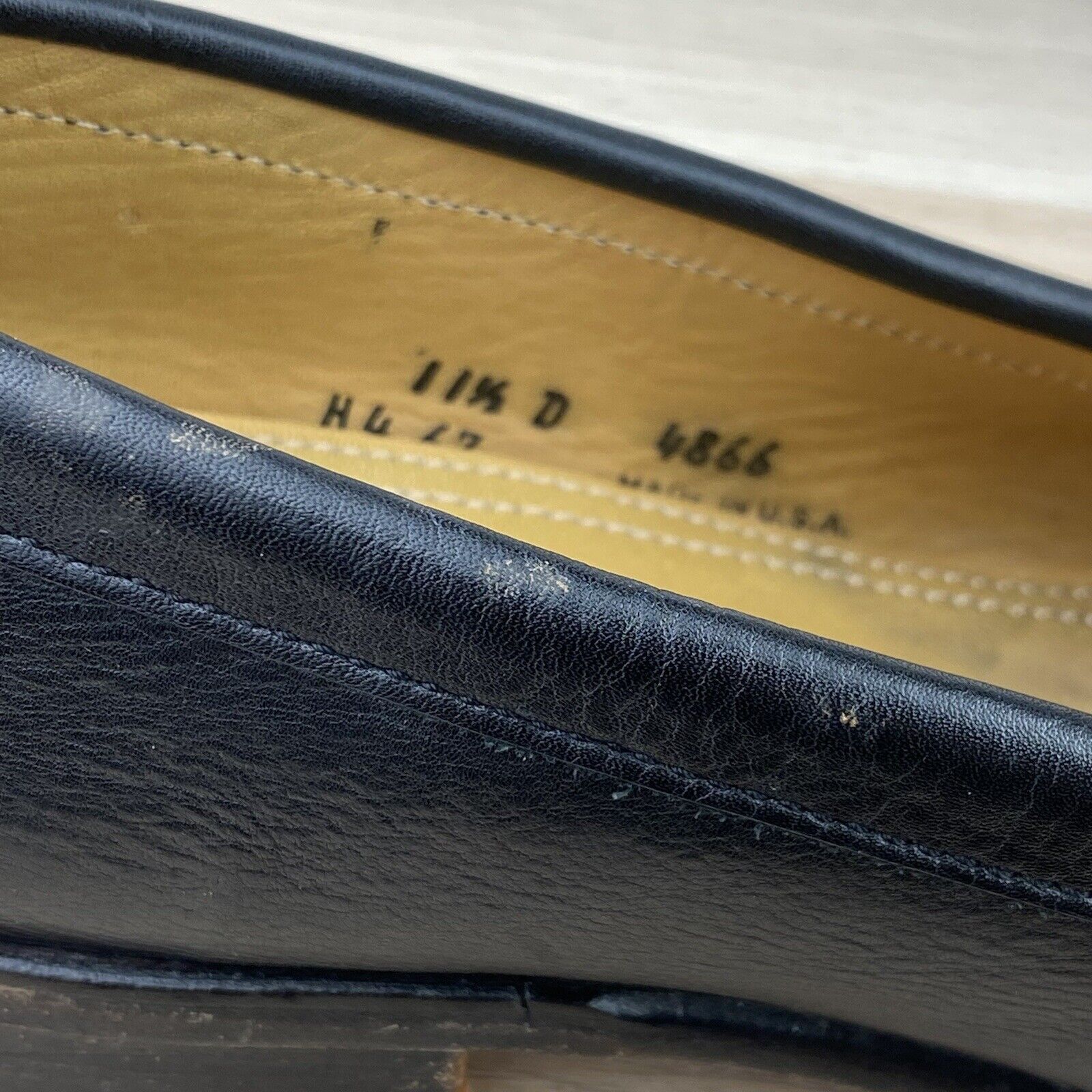 Alden ALDEN Horse Bit Loafers Black Cape Cod Collection 11.5D Size US 11.5 / EU 44-45 - 16 Thumbnail