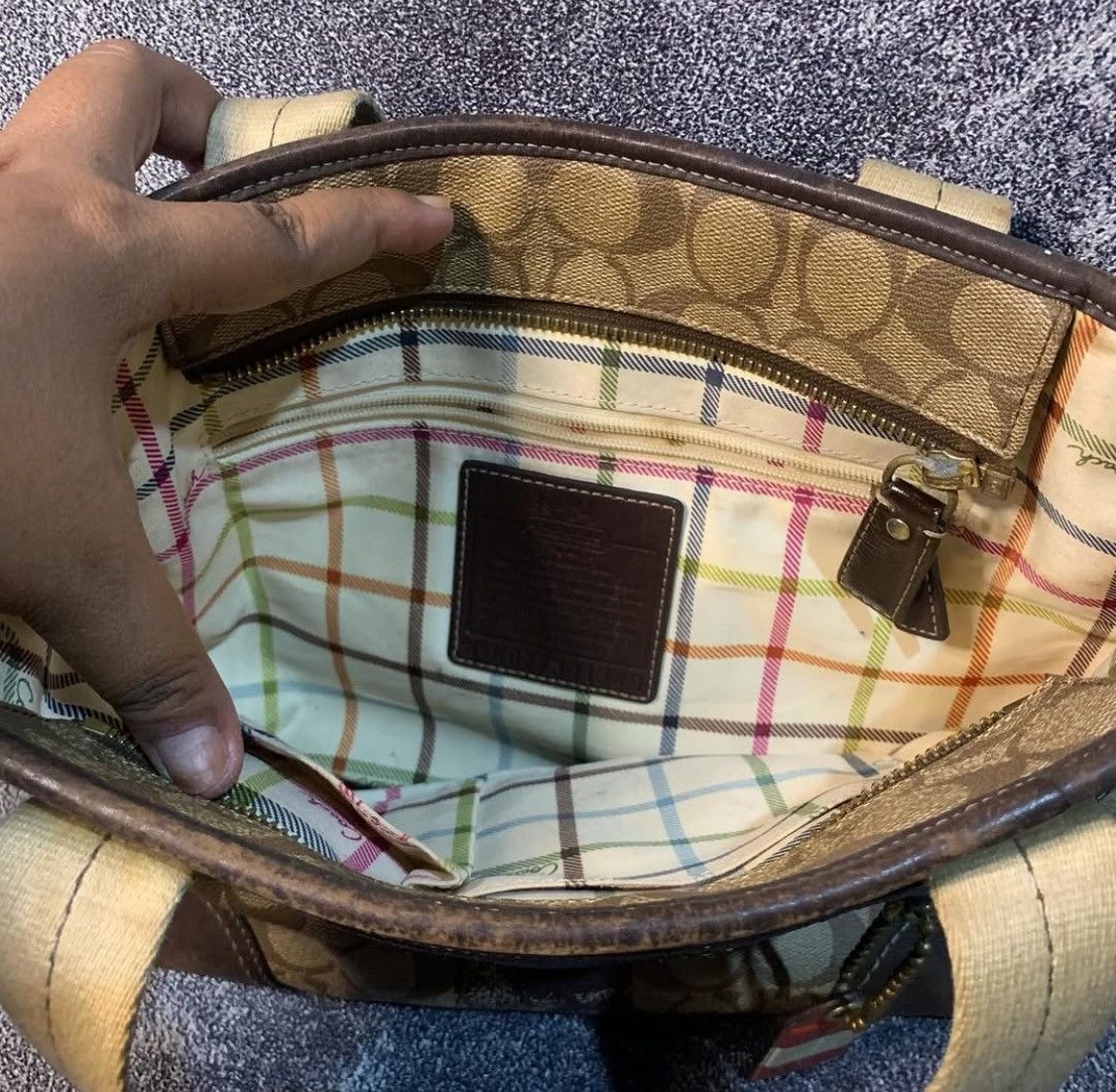 Coach × Vintage 🔥Coach Bag Rare Item Size ONE SIZE - 4 Thumbnail