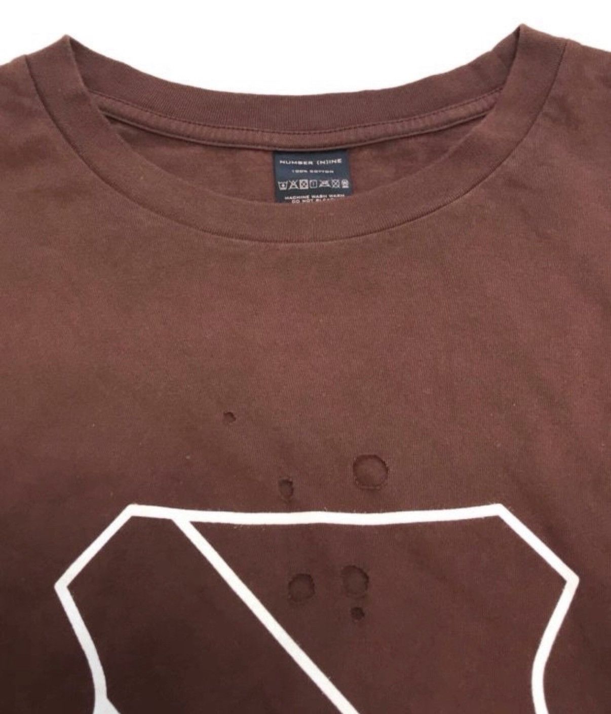 Number (N)ine Number Nine Shield Archive Tee K24 Size US XL / EU 56 / 4 - 3 Thumbnail