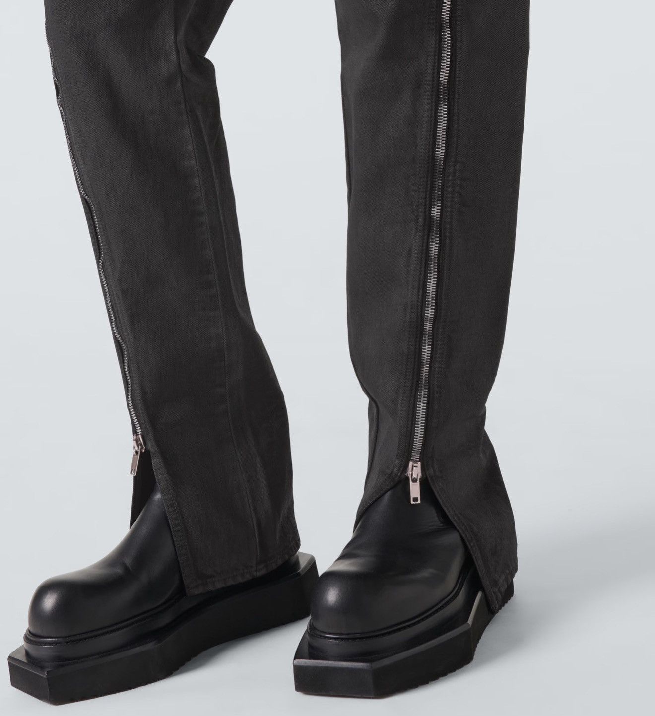 Rick Owens Rick Owens Waxed Bolan Banana Denim Sz.32 Size US 32 / EU 48 - 5 Thumbnail