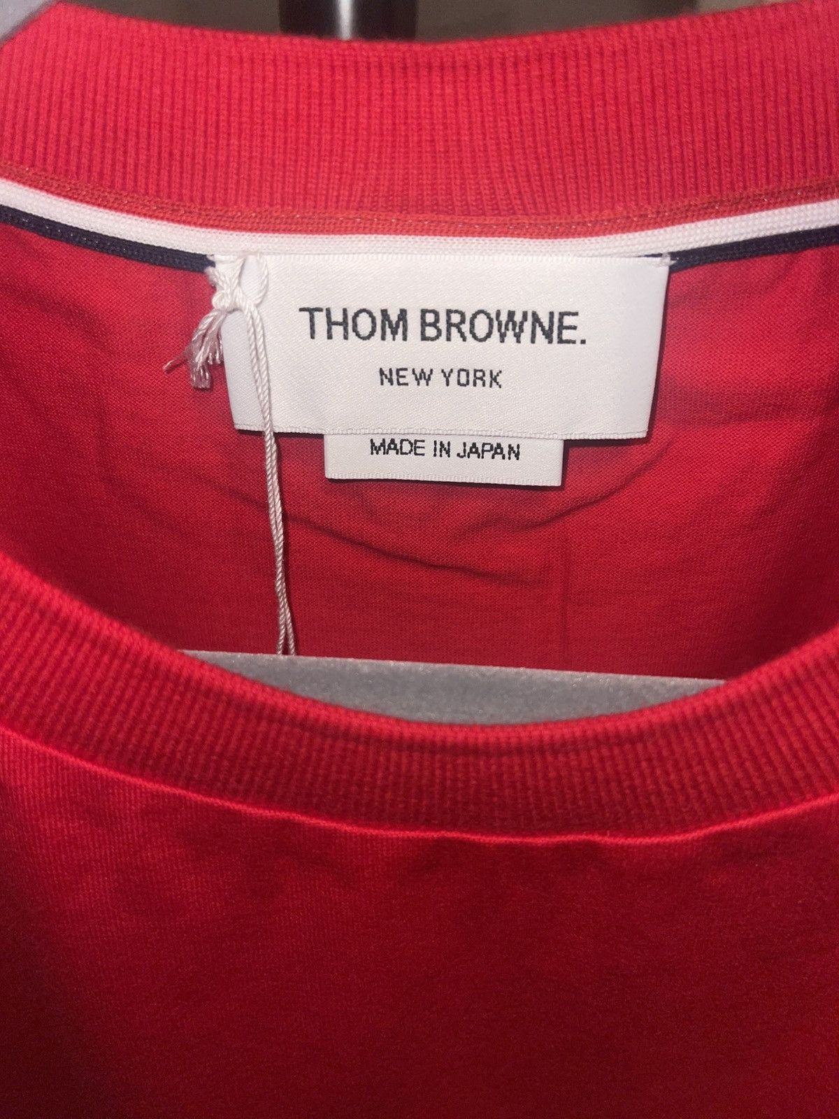 Thom Browne Thom Browne Relaxed fit tee in Red Size US M / EU 48-50 / 2 - 3 Thumbnail