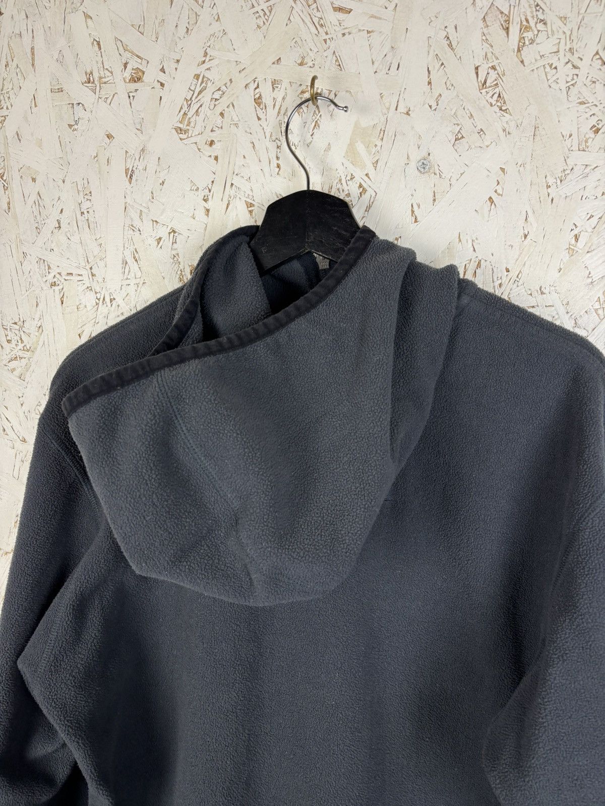 Nike 00s Nike Fleece Ninja Hood 1/4 Zip Logo Hoodie Grey M Size US M / EU 48-50 / 2 - 6 Thumbnail
