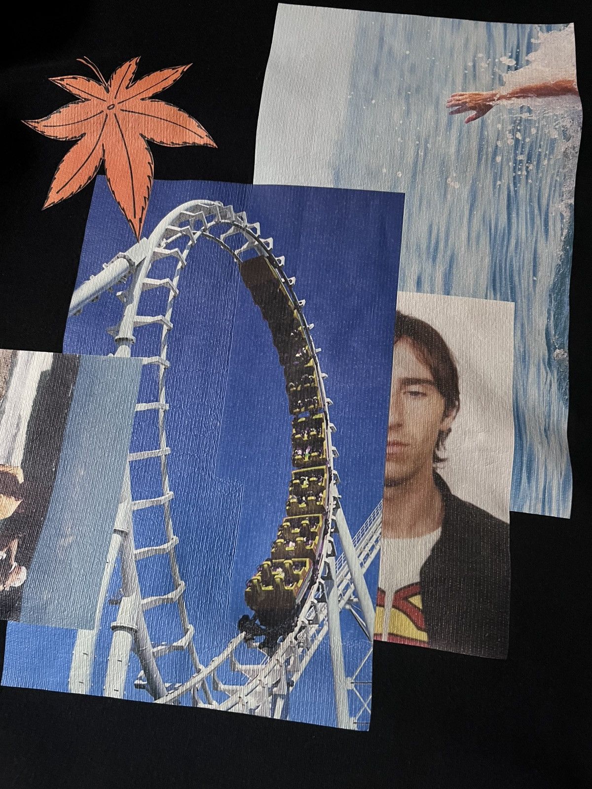Raf Simons Raf Simons S/S 15 Rollercoaster collage sweatshirt Size US M / EU 48-50 / 2 - 5 Thumbnail