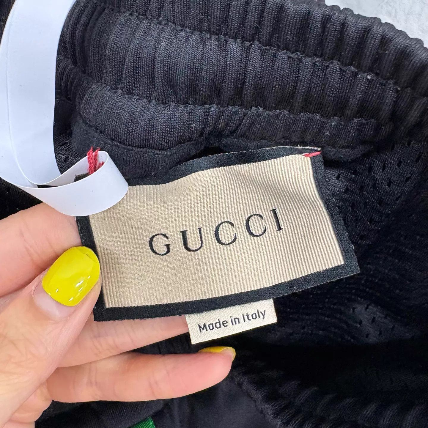 Gucci GUCCI striped colorblock drawstring knit track pants M Size 27" / US 4 / IT 40 - 3 Thumbnail