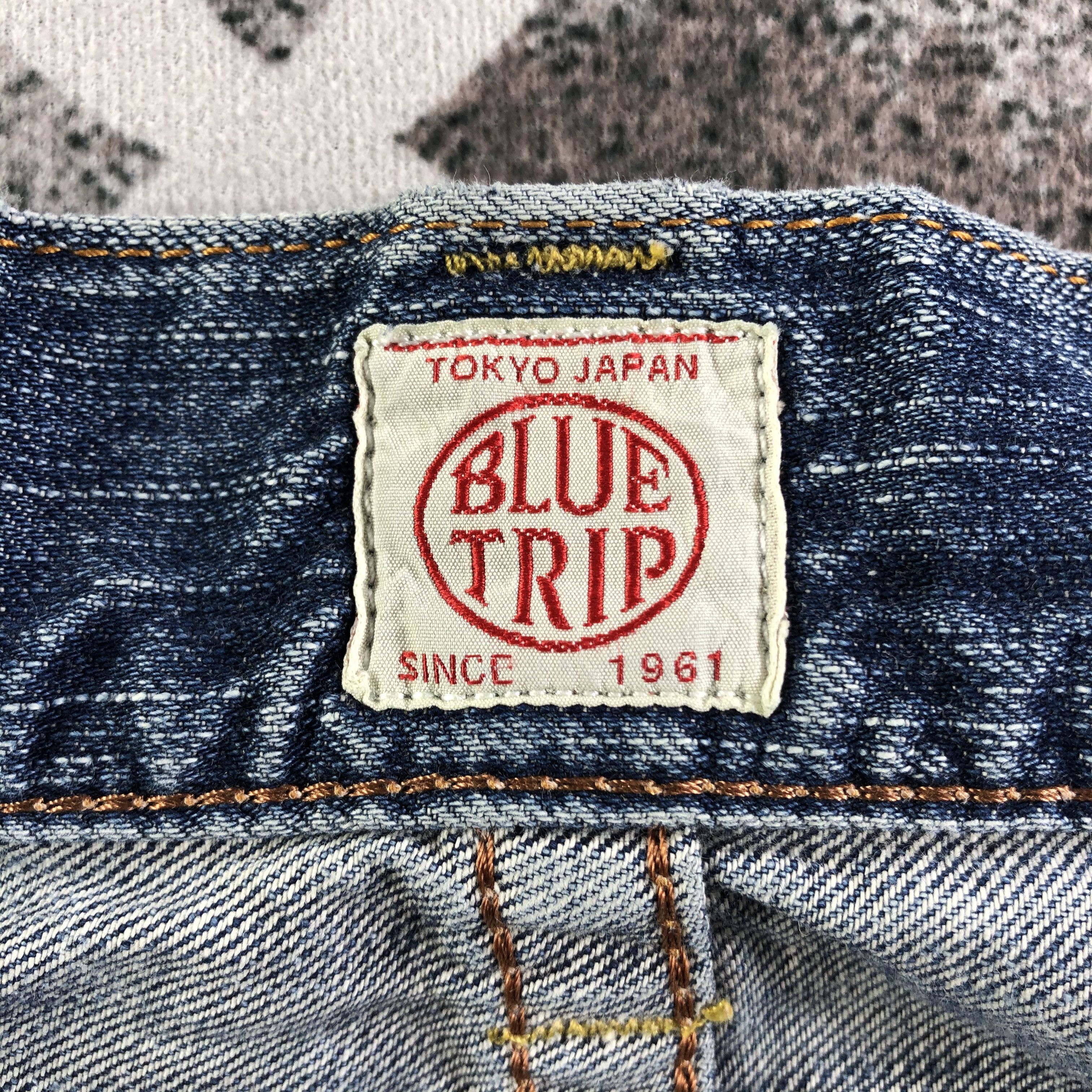 Edwin Vintage Edwin Blue Trip Jeans Faded Blue Denim KJ2353 Size US 32 / EU 48 - 9 Thumbnail
