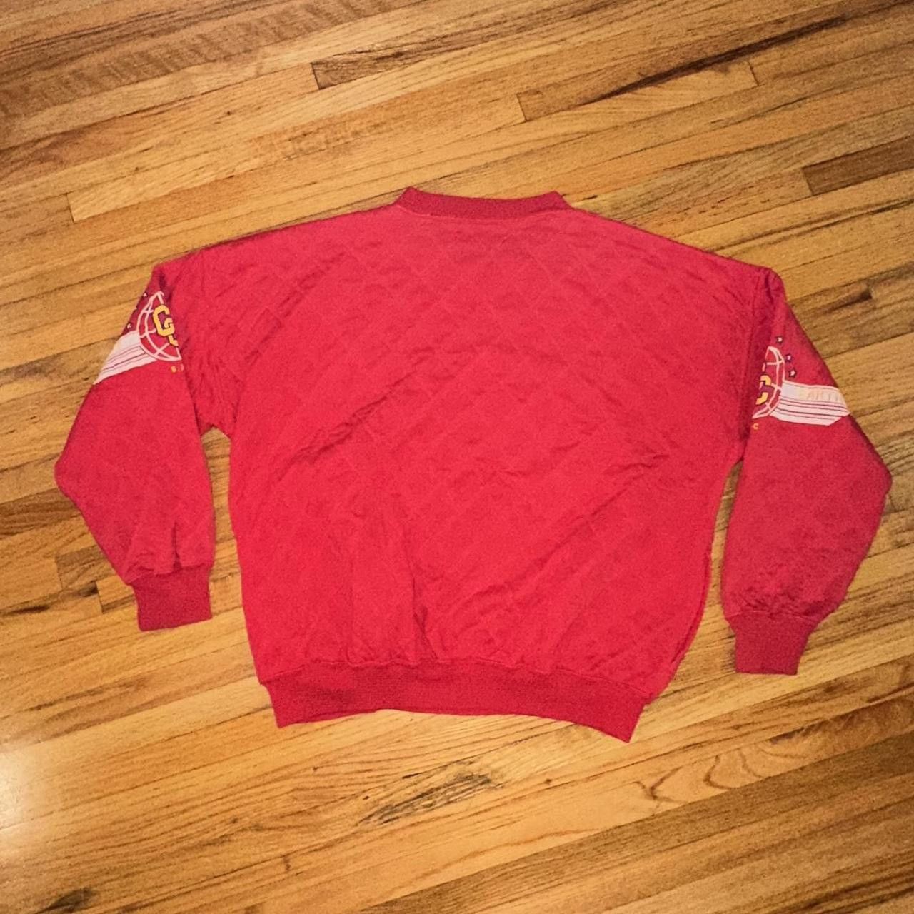 Vintage Vintage S.A.C Only Visiting Planet Earth Sweatshirt Size US M / EU 48-50 / 2 - 2 Thumbnail