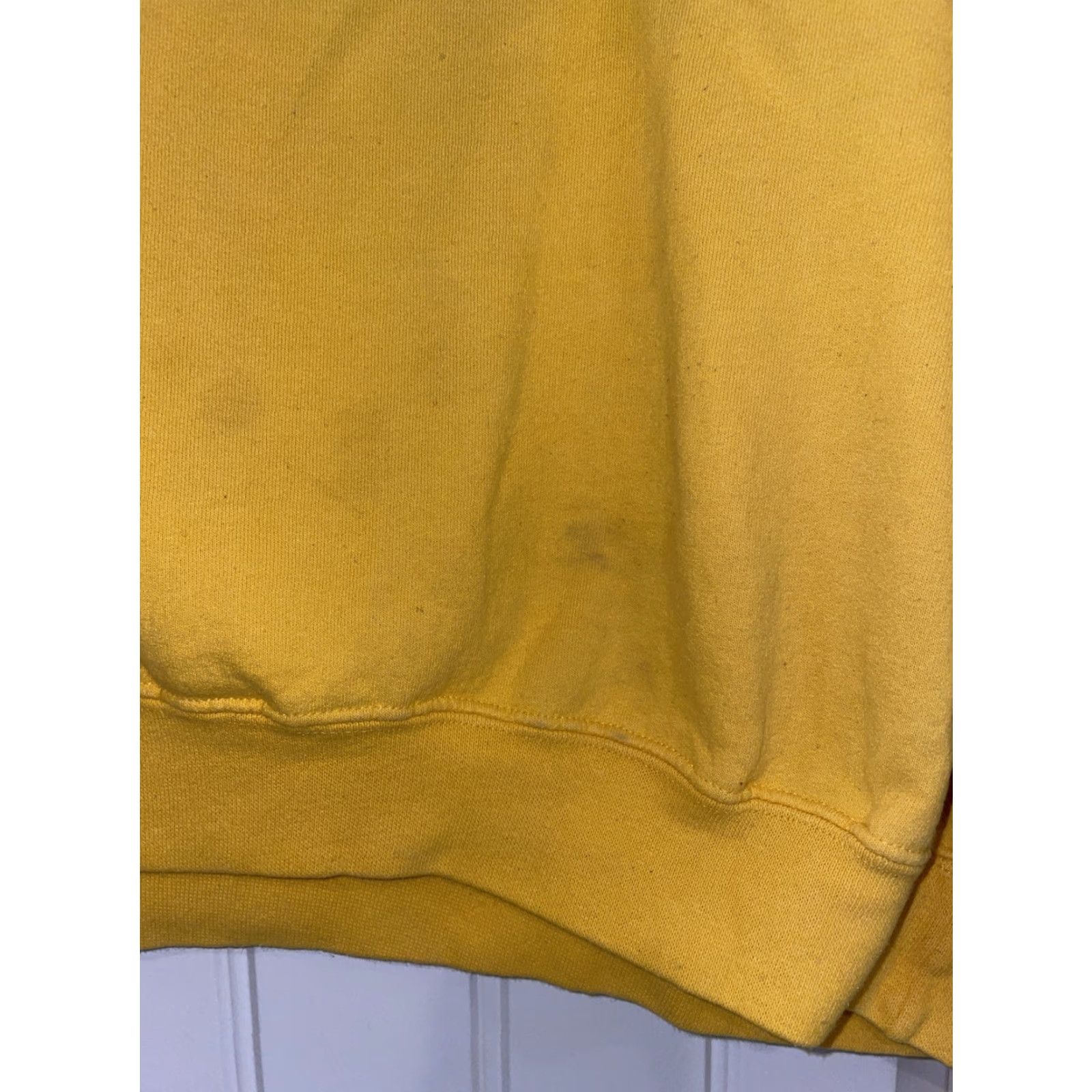 Starter VINTAGE STARTER Bright Yellow Crewneck Heavy Sweatshirt XL Men’s Sweatshirt Pullover 90s Logo Embroidered Fleece Jacket Size US XL / EU 56 / 4 - 5 Thumbnail