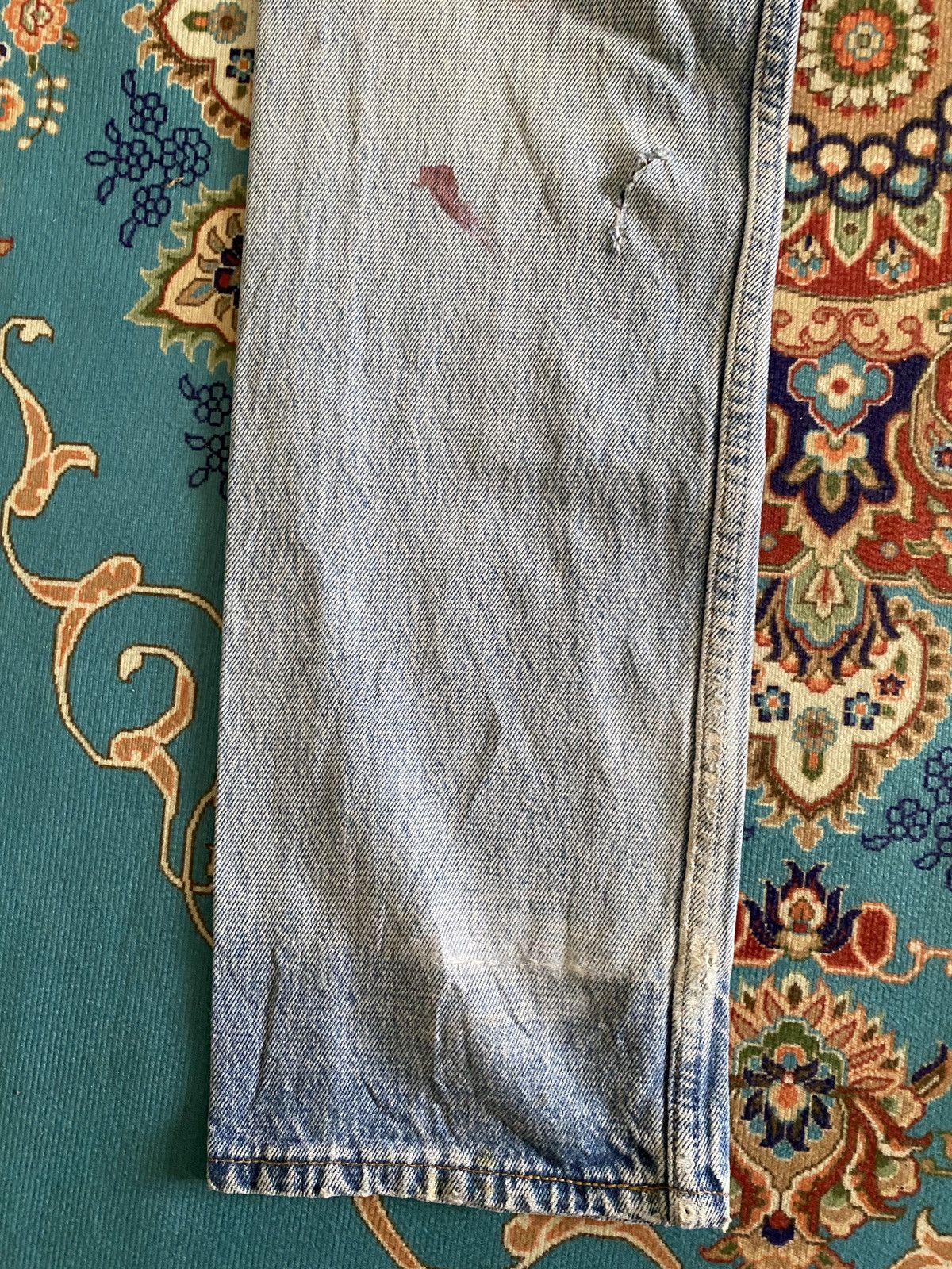 Levi's Vintage 90s Levi’s 501 Distressed Denim Size US 26 / EU 42 - 10 Thumbnail