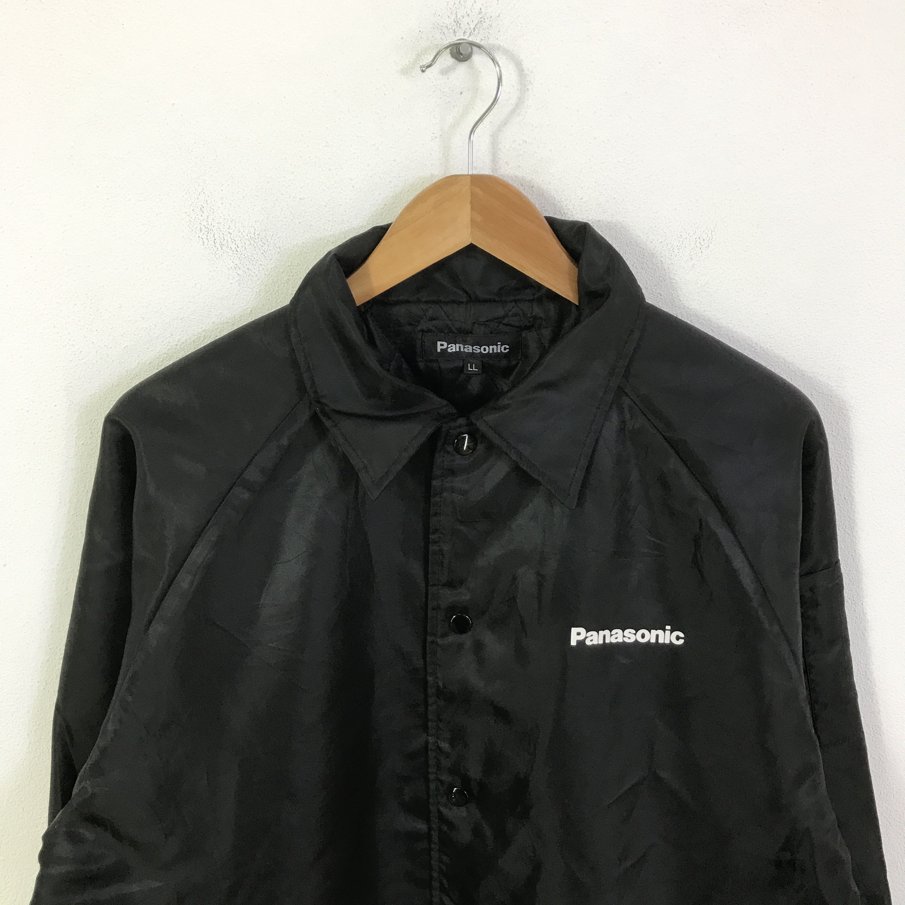 Japanese Brand Vintage panasonic Snap button jacket K119B3 Size US L / EU 52-54 / 3 - 2 Thumbnail