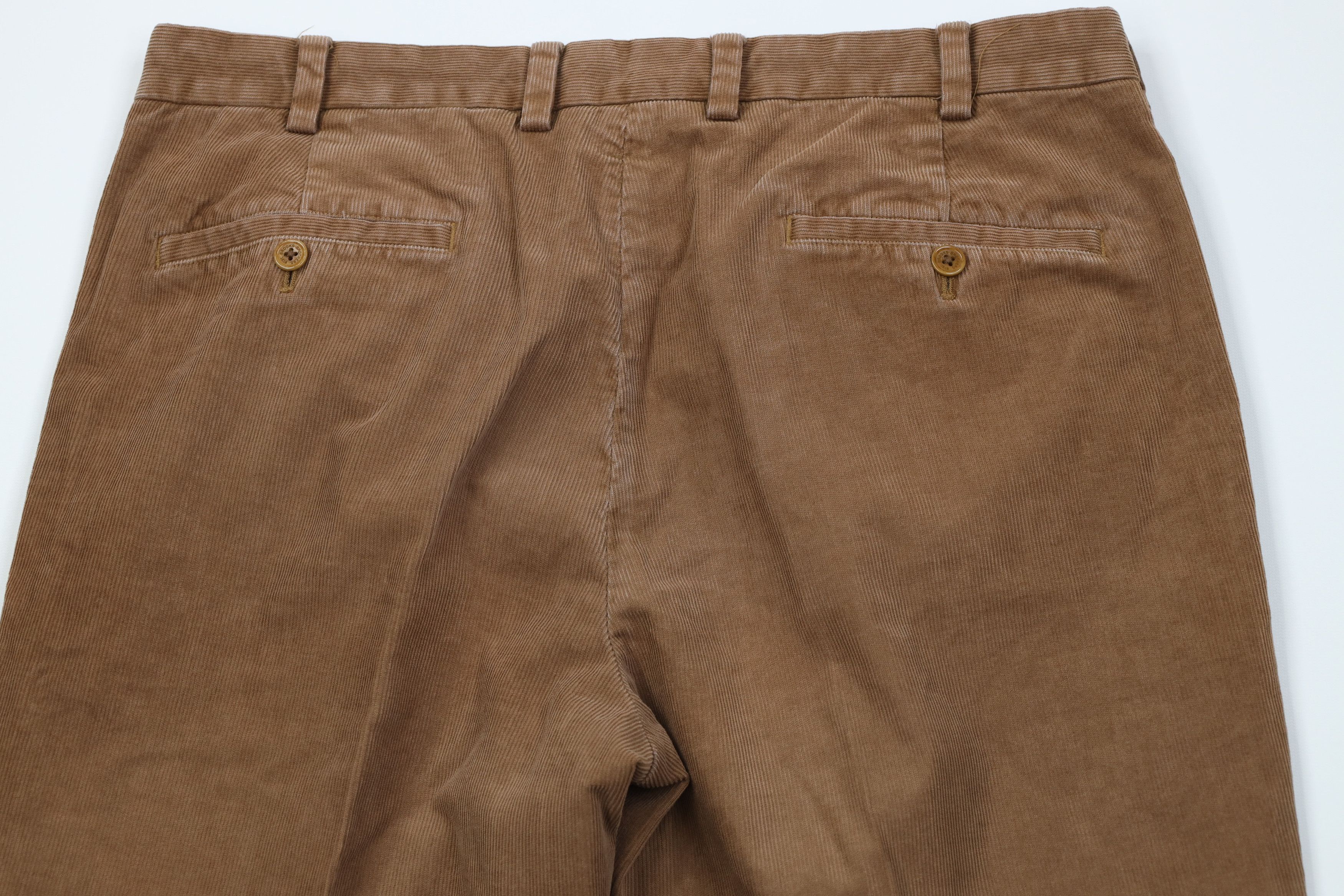 Brooks Brothers Vintage Brooks Brothers Clark Corduroy Chino Pants Brown Size US 35 - 10 Thumbnail