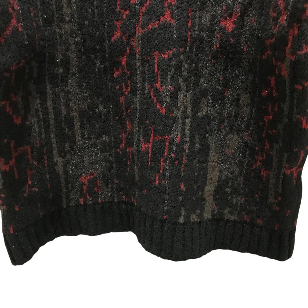 Yohji Yamamoto Yohji Yamamoto pour homme Patterned intarsia pullover Size US L / EU 52-54 / 3 - 4 Thumbnail