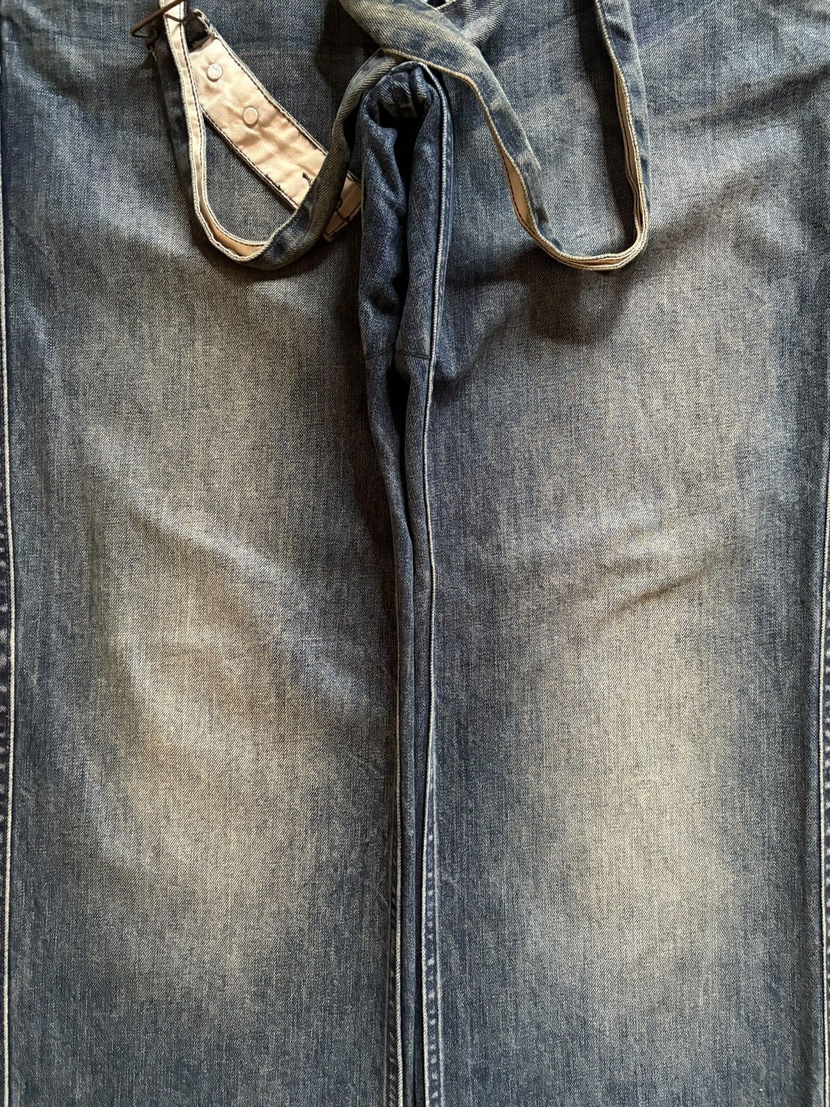 Gap Vintage Gap Mud Wash Suspenders Style Loose Baggy Jeans Size US 38 / EU 54 - 5 Thumbnail