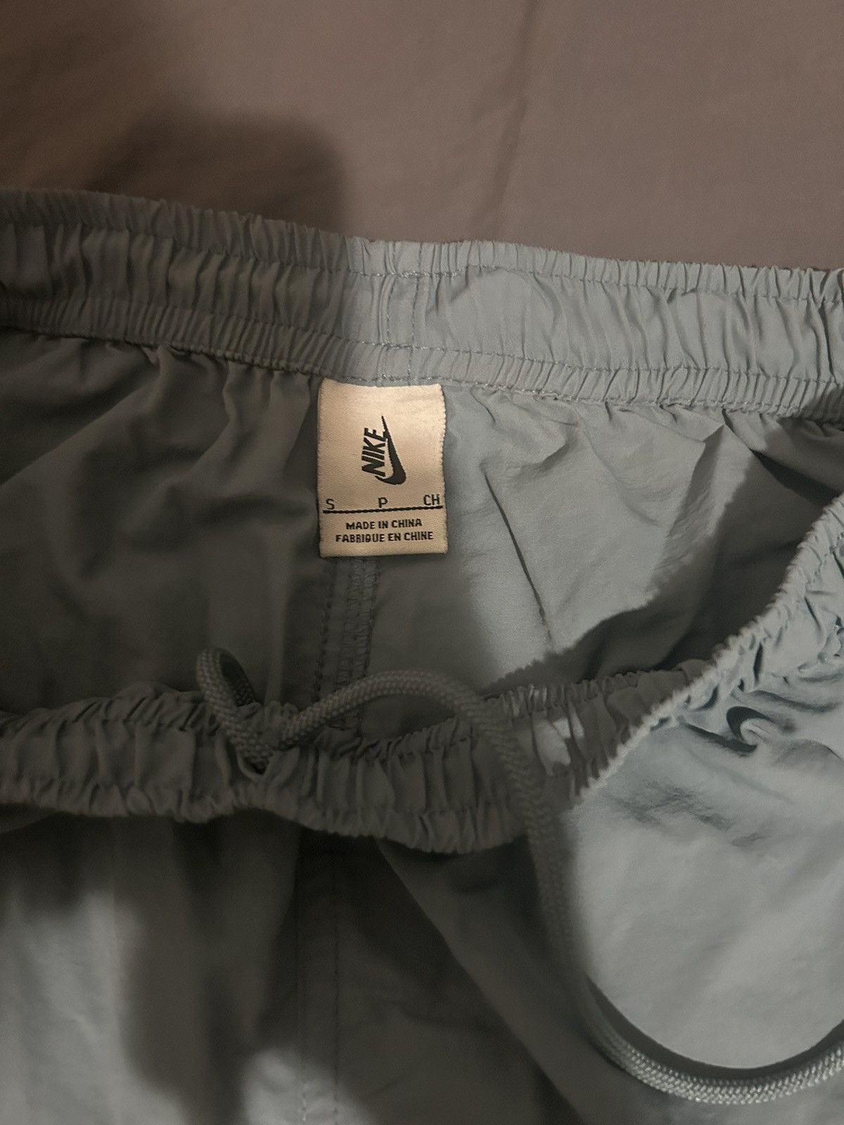 Nike × Vintage Blue Nike Swoosh Shorts Size US 30 / EU 46 - 3 Thumbnail