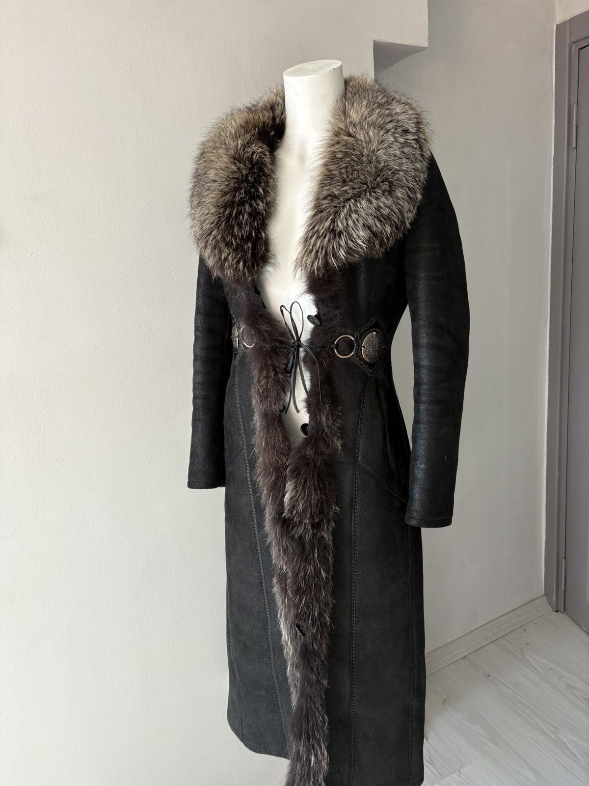 Vintage y2k leather coat Size XS / US 0-2 / IT 36-38 - 6 Thumbnail