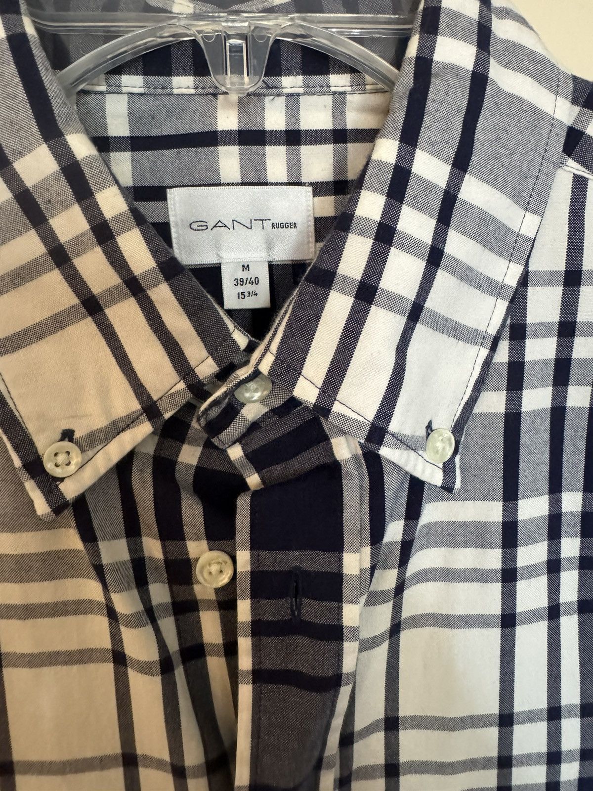 Gant Rugger Gant rugger window pane shirt Size US M / EU 48-50 / 2 - 1 Thumbnail