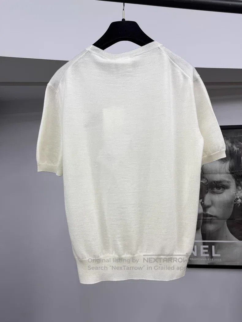 Dior Dior 26 Spring and Summer New Clover Embroidered Knitted S Size S / US 4 / IT 40 - 3 Thumbnail