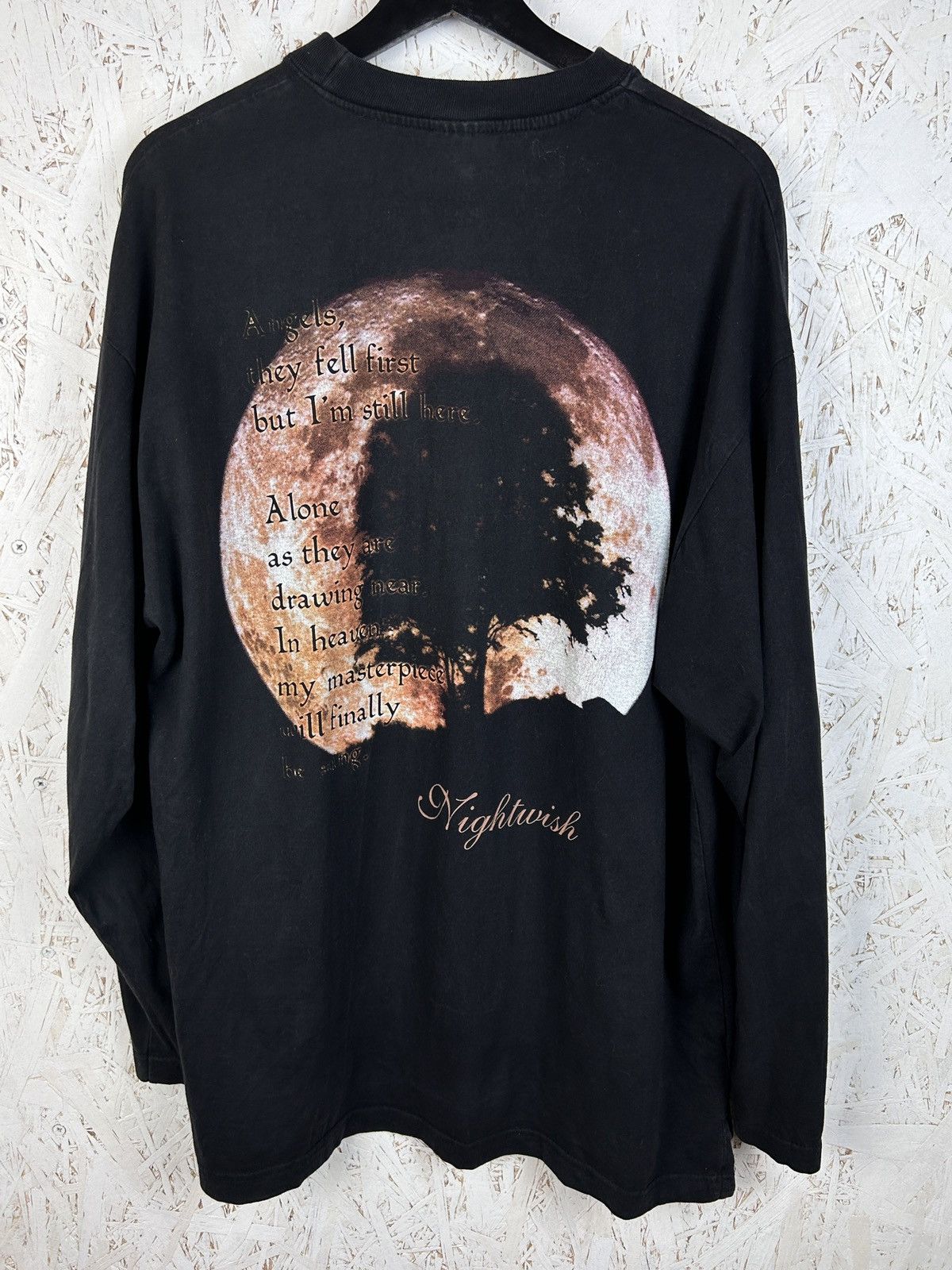 Band Tees 00s Vintage Nightwish Angels Fall First 2003 Long Sleeve Size US XL / EU 56 / 4 - 6 Thumbnail