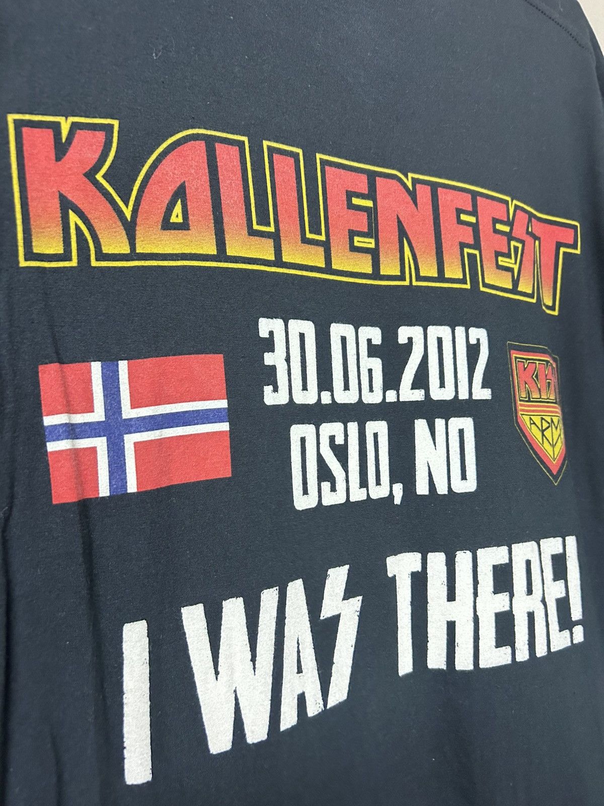 Band Tees × KISS × Vintage 2012 Kiss the tour Oslo Norway T-Shirt Size US XL / EU 56 / 4 - 6 Thumbnail