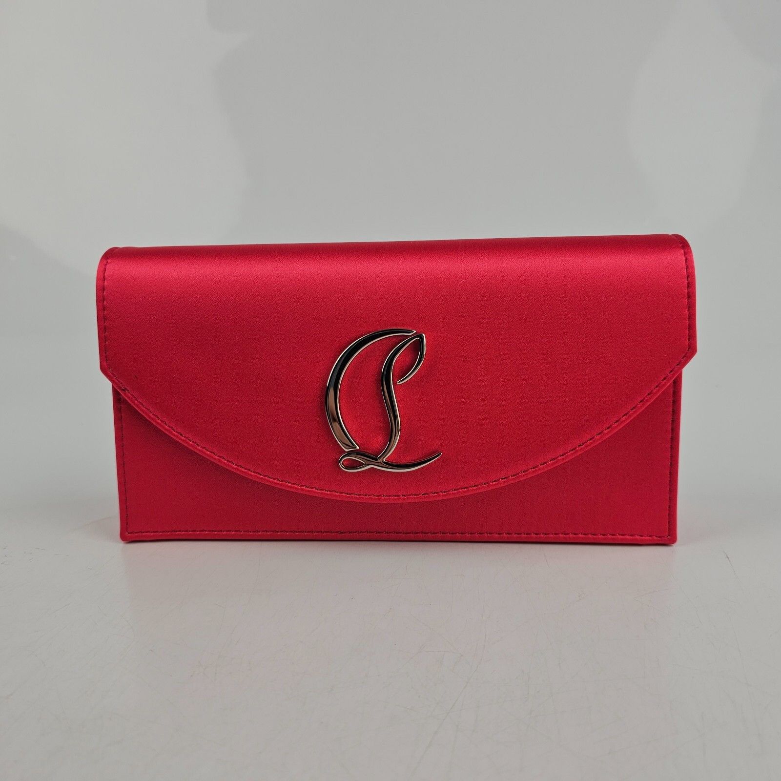 Christian Louboutin CHRISTIAN LOUBOUTIN Loubi54 Venus Pink Satin Shoulder Bag Ne Size ONE SIZE - 1 Thumbnail