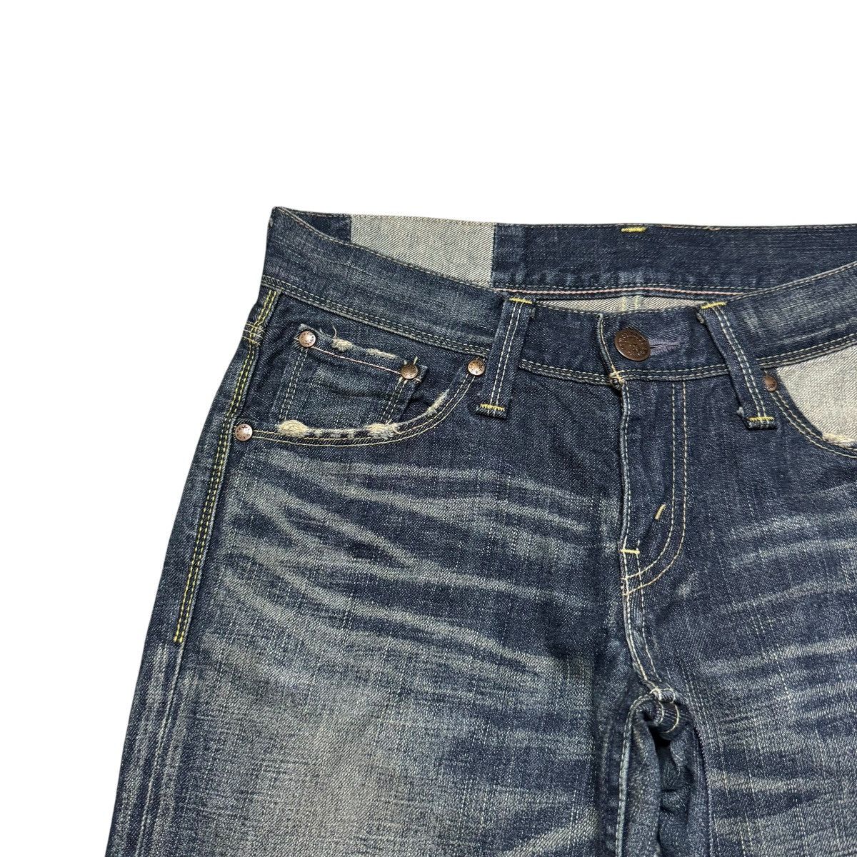 Levi's Vintage Levis Super Flare Jeans Low Rise Size 29" - 4 Thumbnail