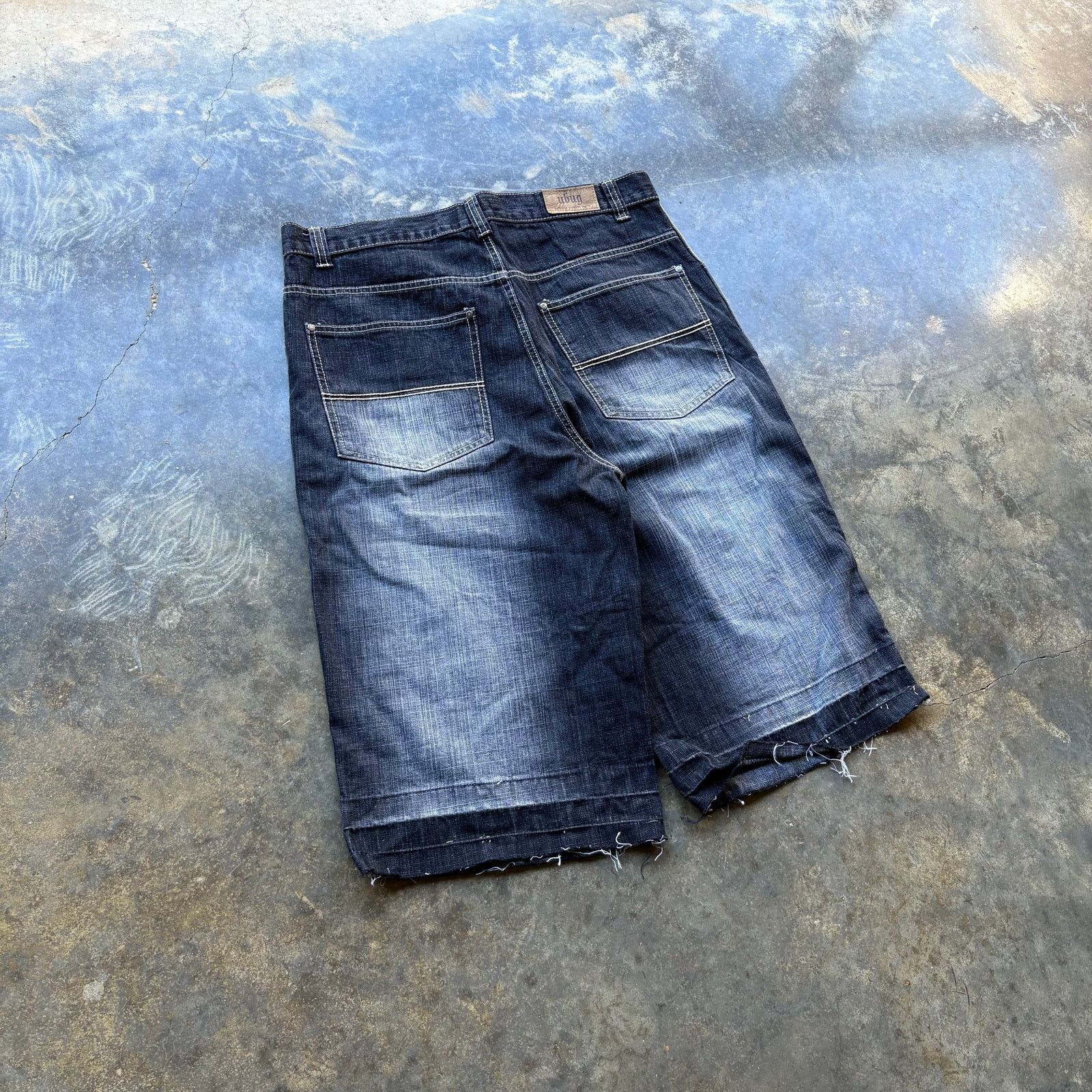 Southpole Vintage y2k Southpole Style Baggy Gradient Jorts Size US 38 / EU 54 - 2 Thumbnail